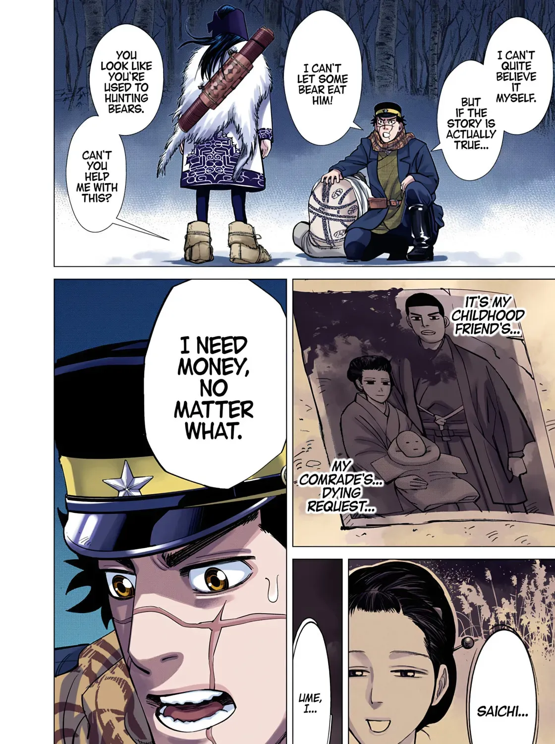 Read Golden Kamuy (Colored) chapter 0 image 94 on Lezhin