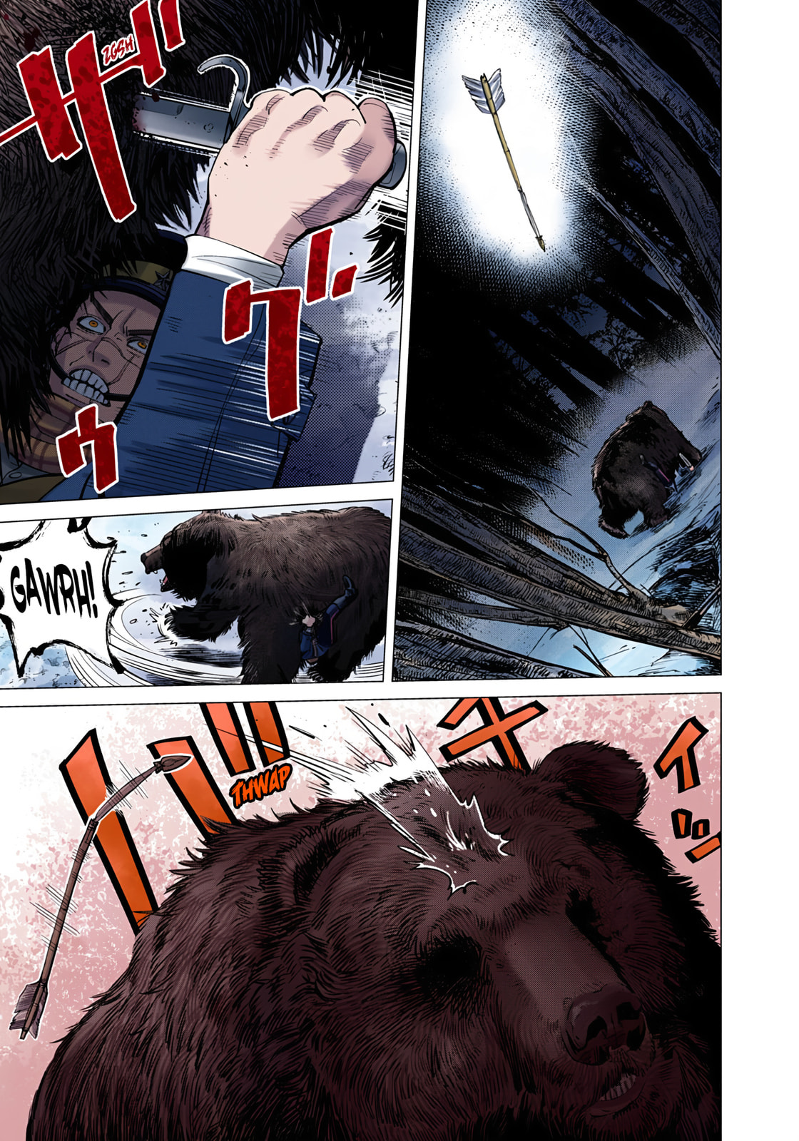 Read Golden Kamuy (Colored) chapter 1 image 10 on Lezhin