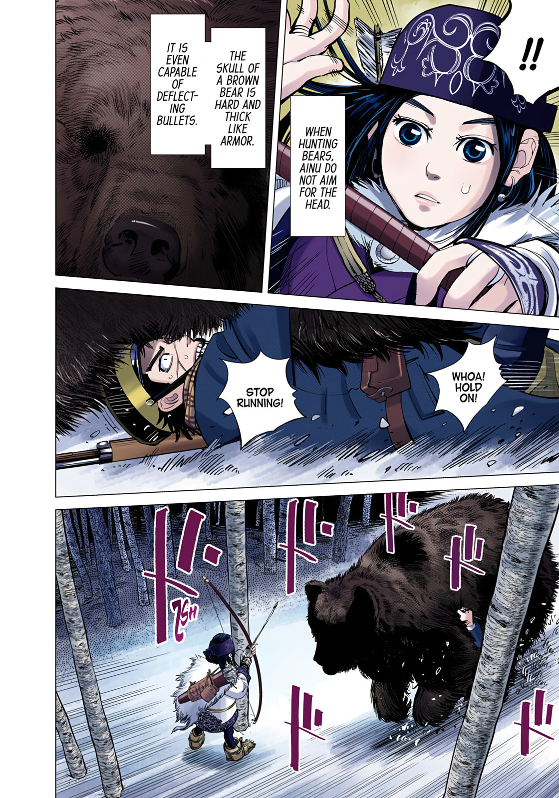 Read Golden Kamuy (Colored) chapter 1 image 11 on Lezhin