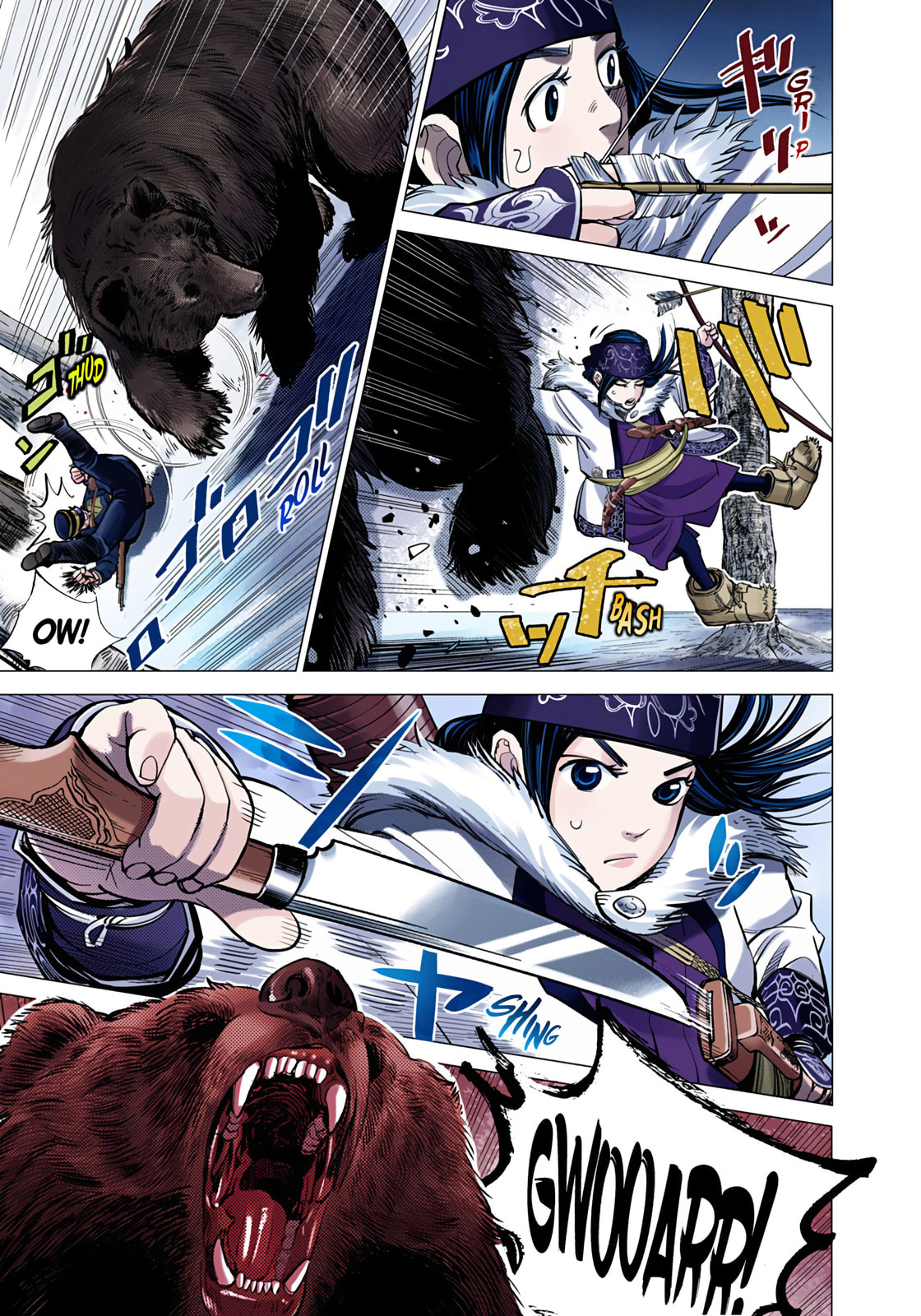 Read Golden Kamuy (Colored) chapter 1 image 12 on Lezhin