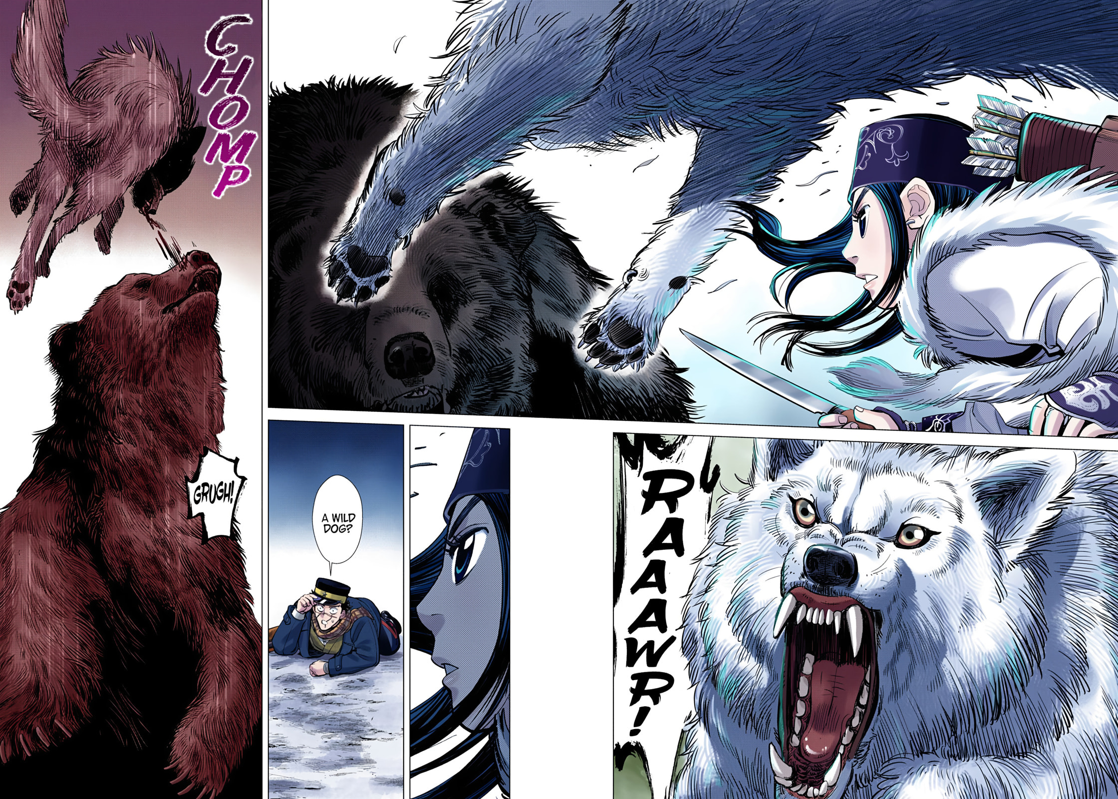 Read Golden Kamuy (Colored) chapter 1 image 13 on Lezhin