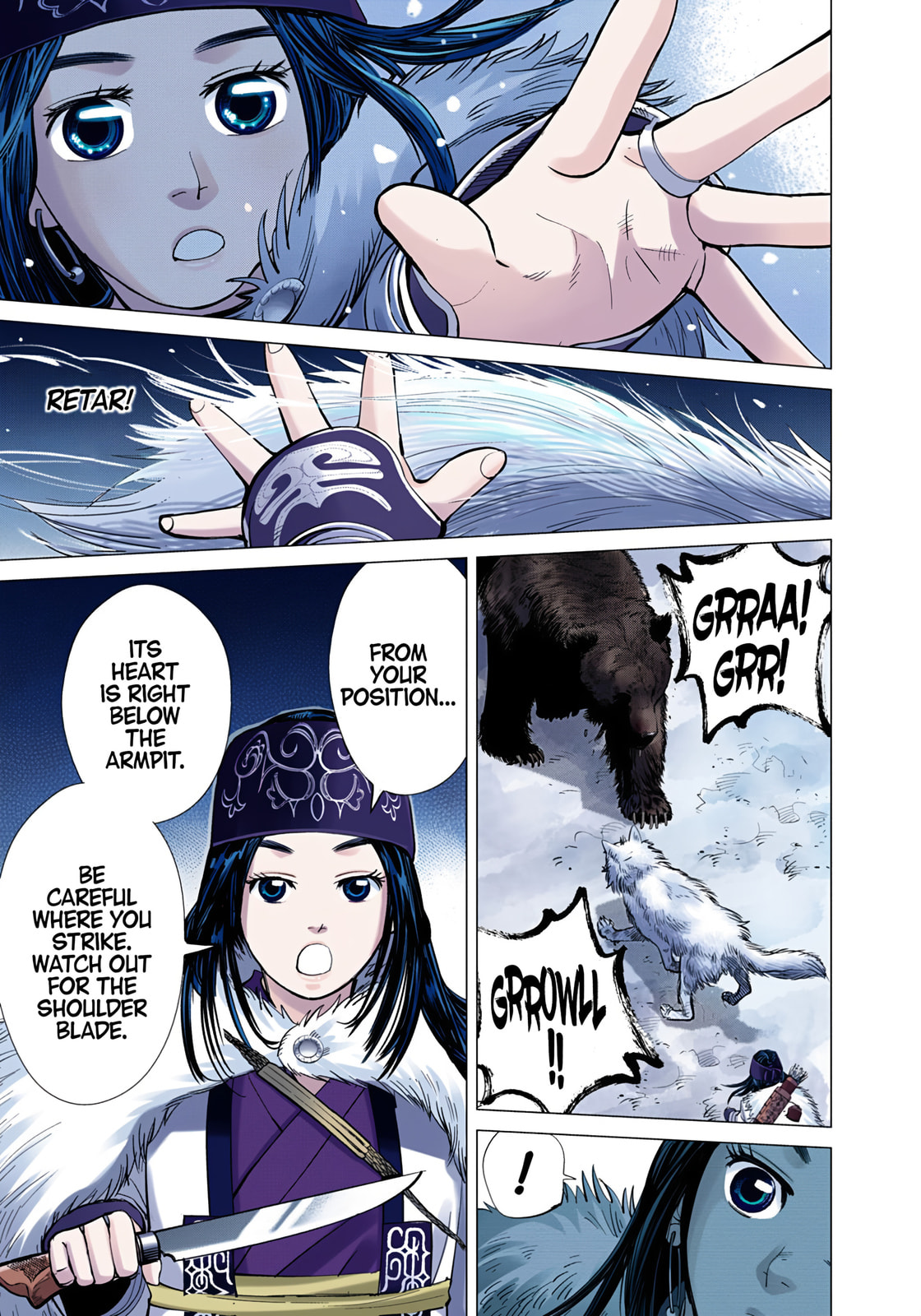 Read Golden Kamuy (Colored) chapter 1 image 15 on Lezhin