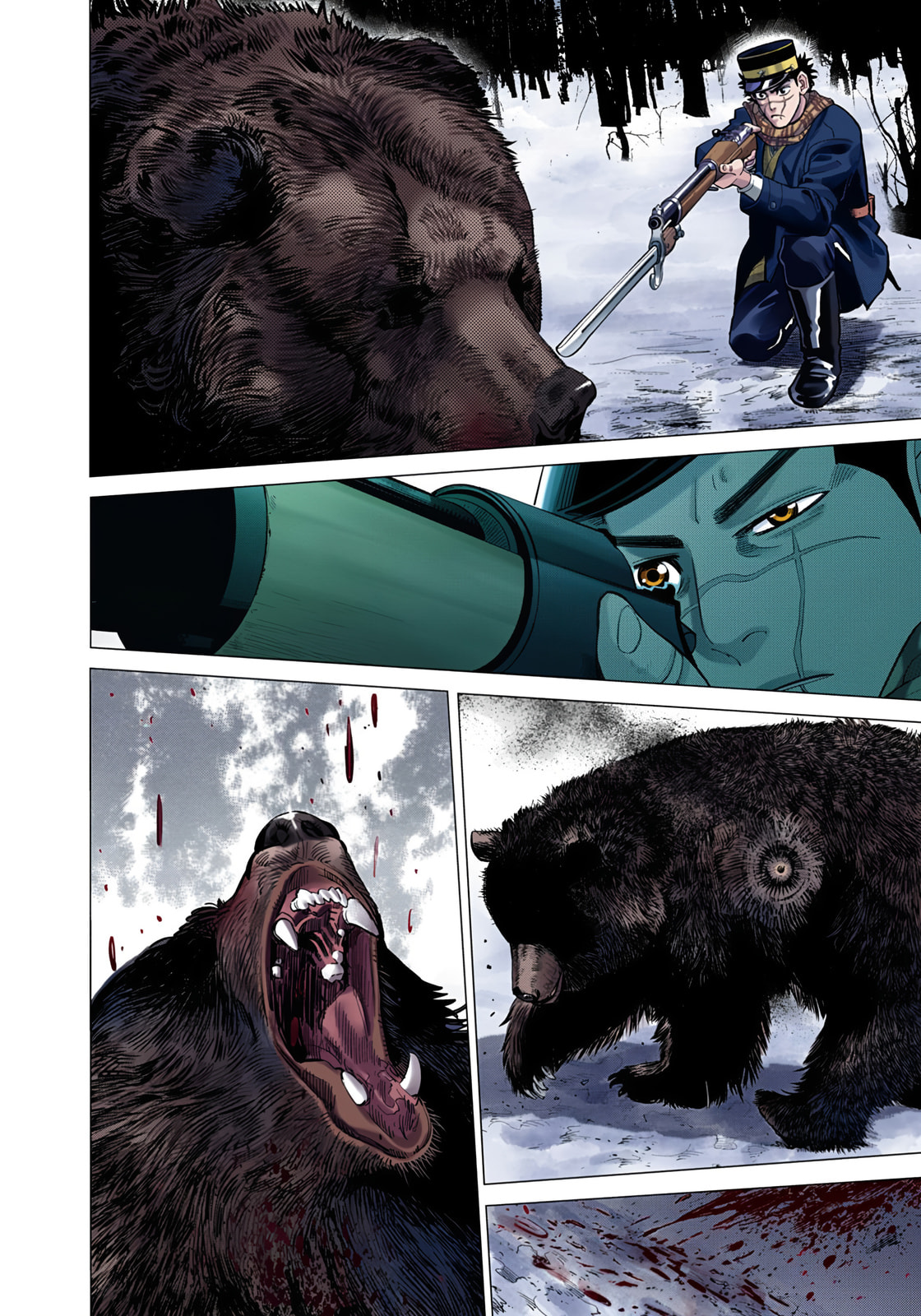 Read Golden Kamuy (Colored) chapter 1 image 16 on Lezhin