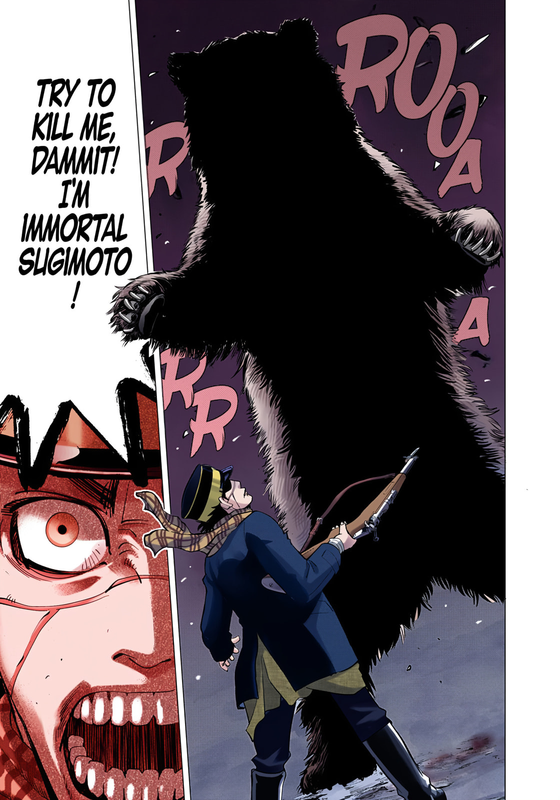 Read Golden Kamuy (Colored) chapter 1 image 17 on Lezhin