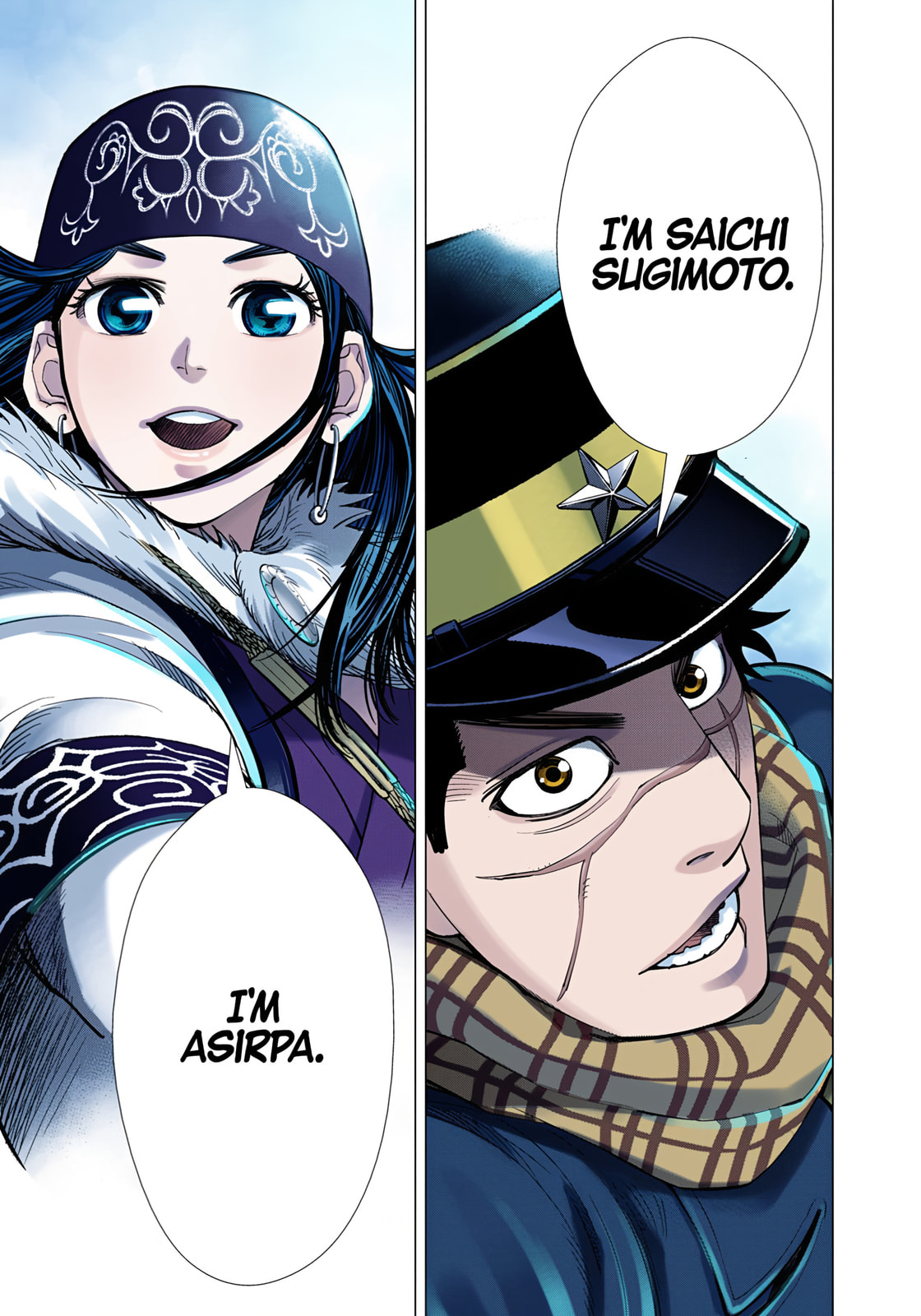 Read Golden Kamuy (Colored) chapter 1 image 21 on Lezhin