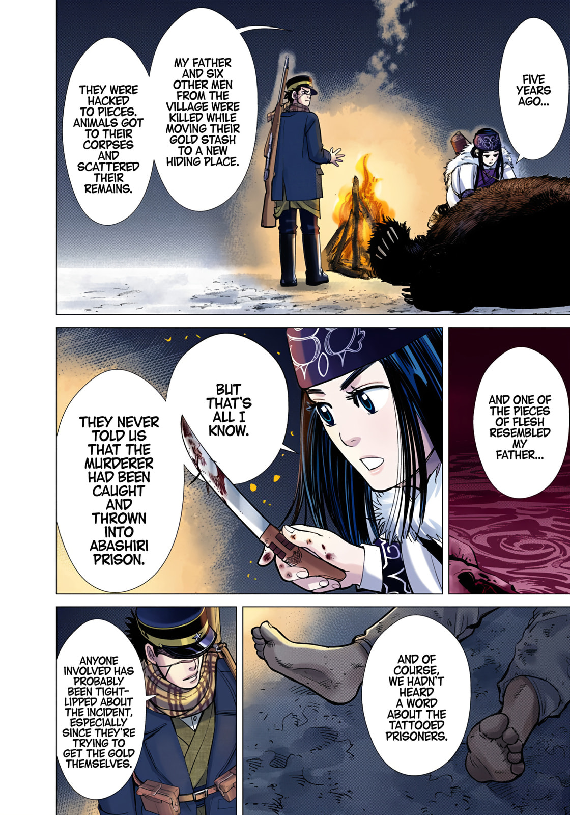 Read Golden Kamuy (Colored) chapter 1 image 23 on Lezhin