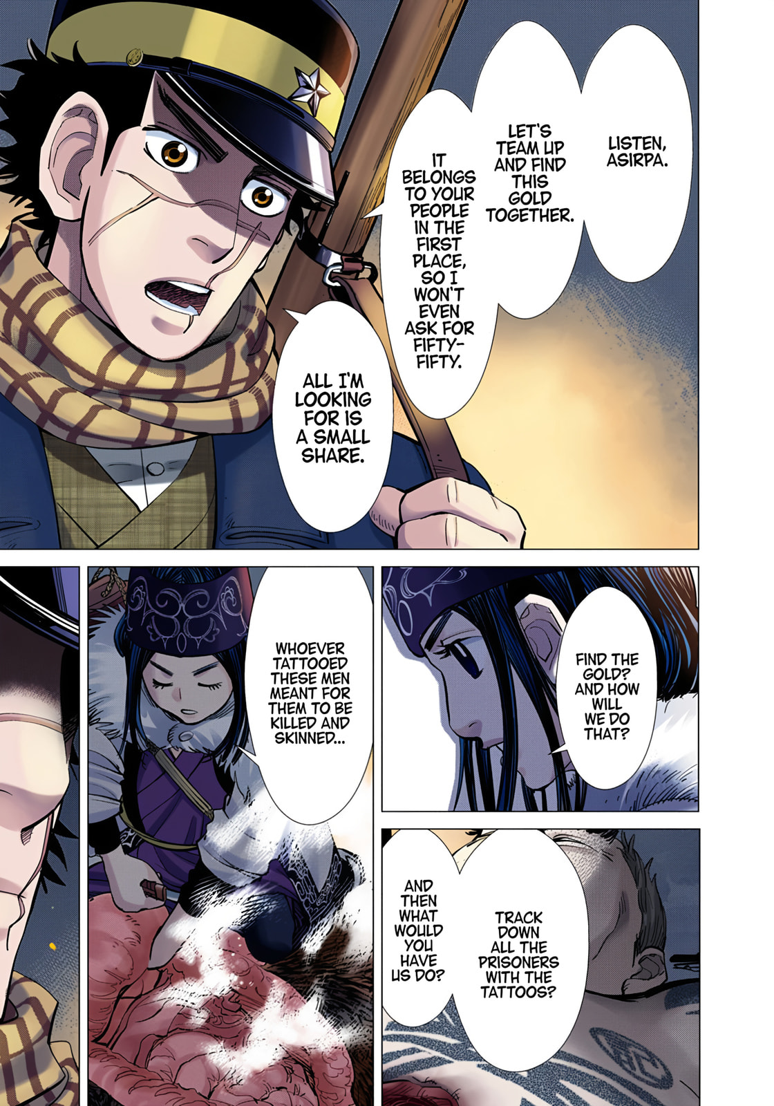 Read Golden Kamuy (Colored) chapter 1 image 24 on Lezhin