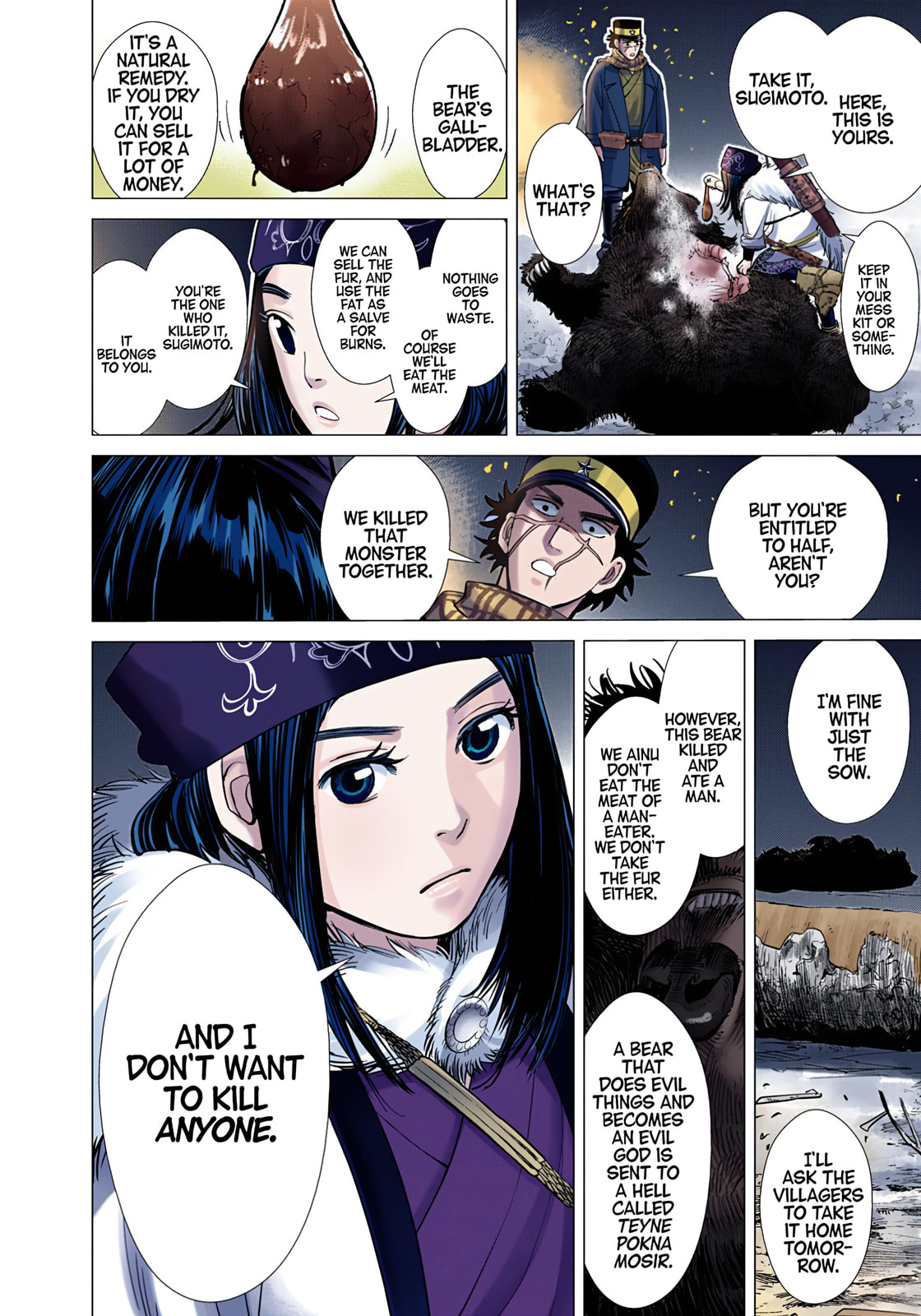 Read Golden Kamuy (Colored) chapter 1 image 25 on Lezhin
