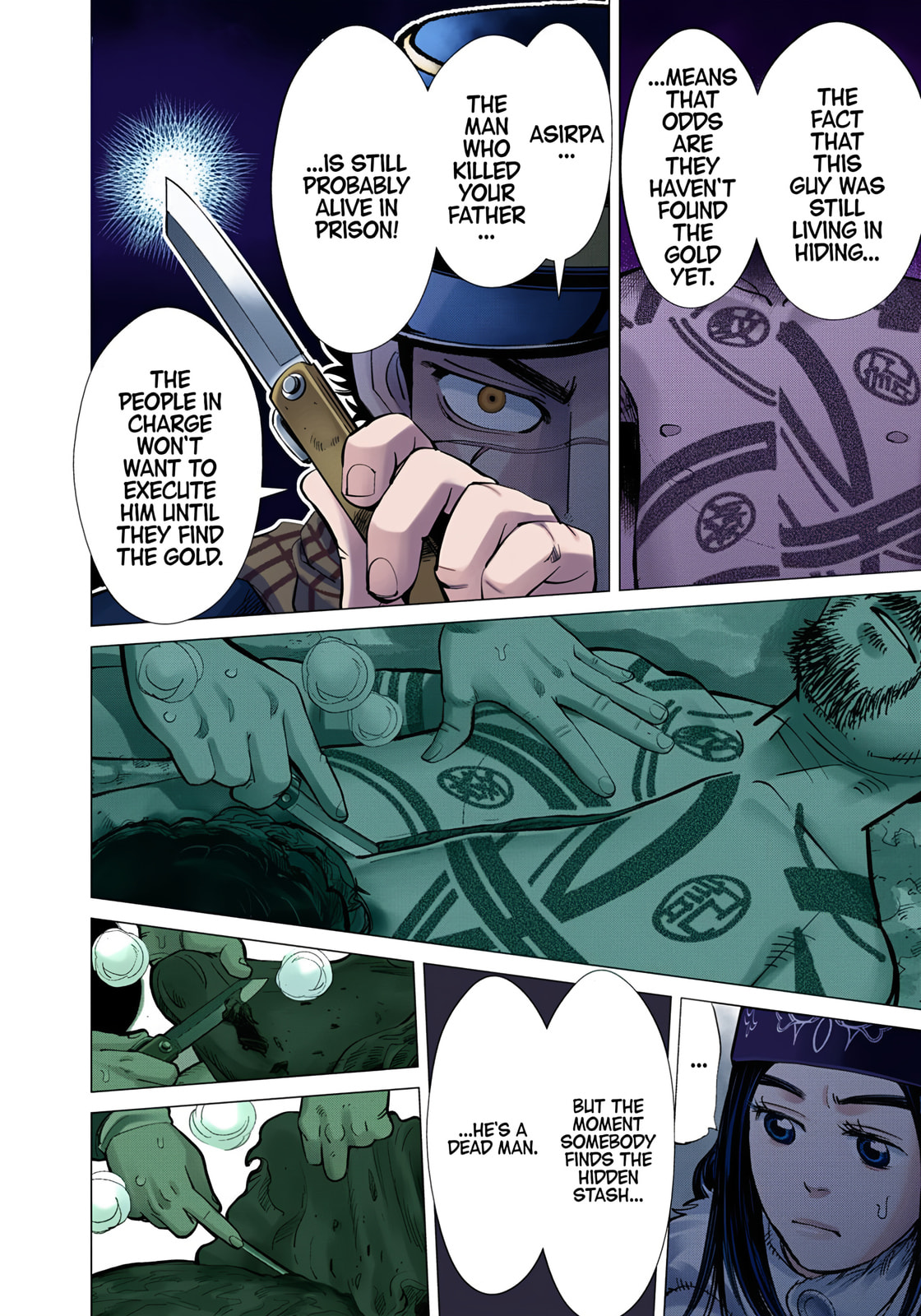 Read Golden Kamuy (Colored) chapter 1 image 27 on Lezhin