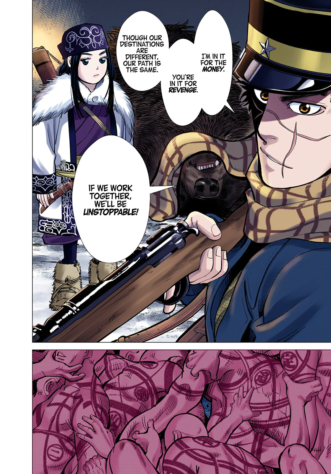 Read Golden Kamuy (Colored) chapter 1 image 29 on Lezhin