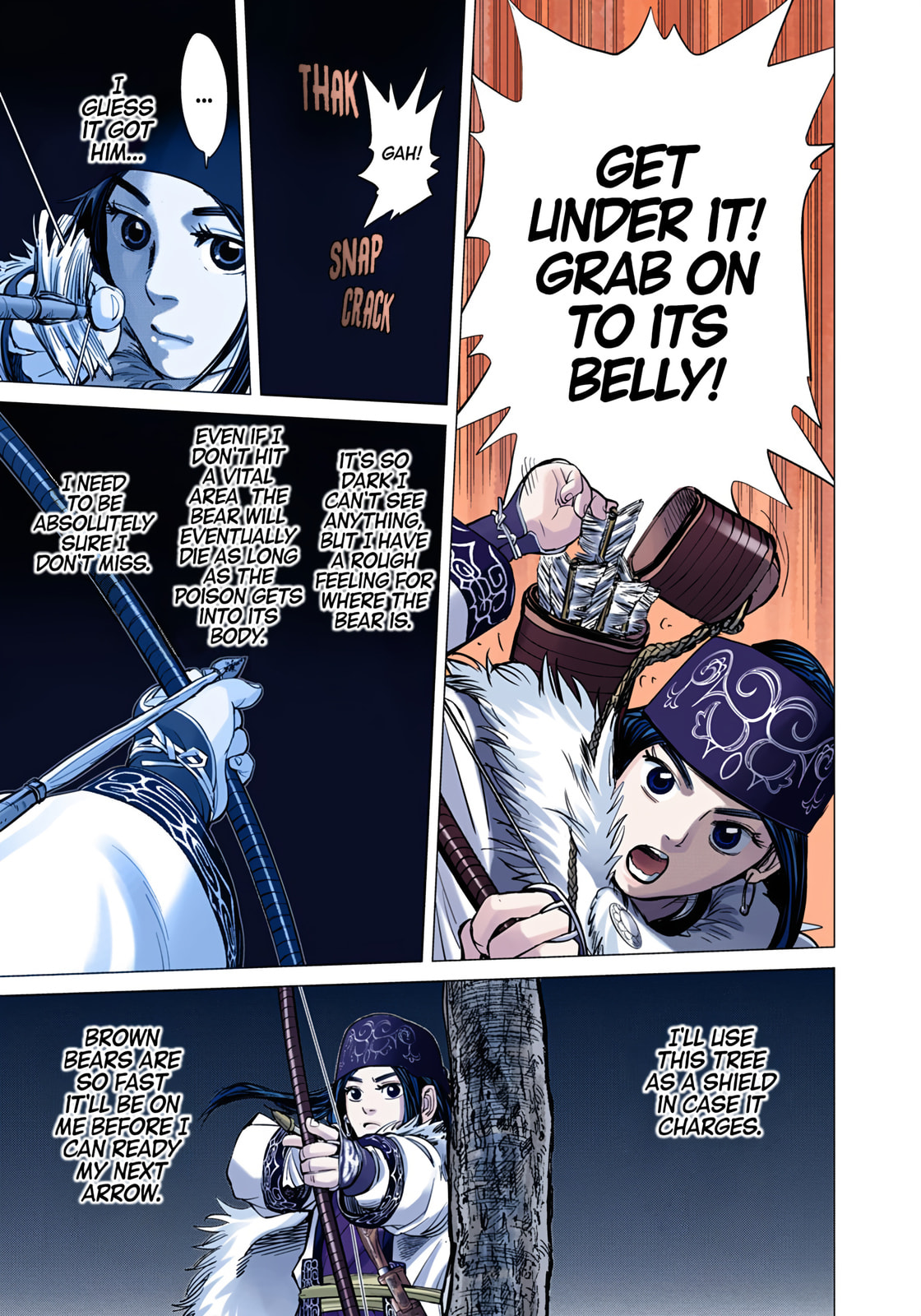 Read Golden Kamuy (Colored) chapter 1 image 6 on Lezhin