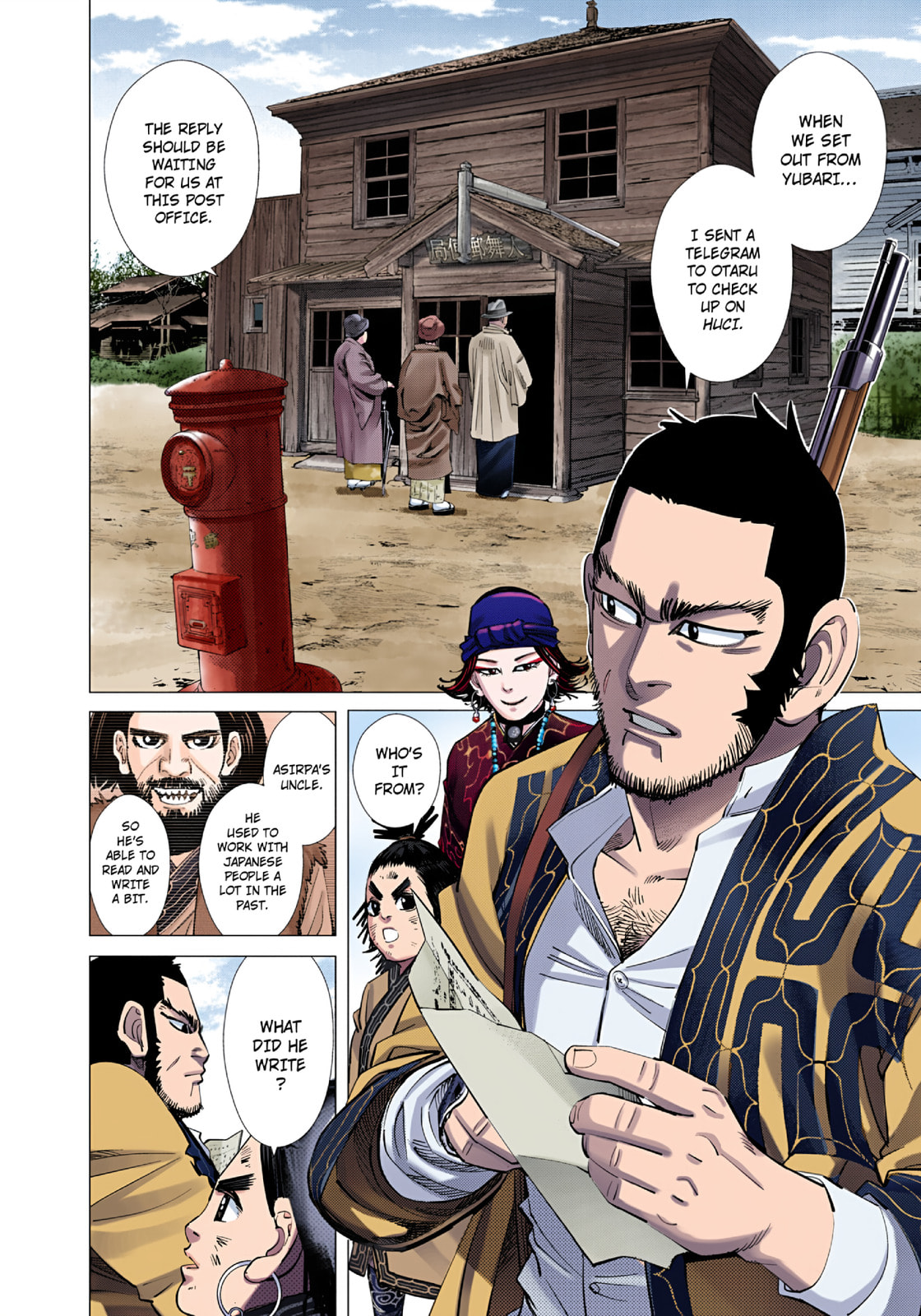 Read Golden Kamuy (Colored) chapter 102 image 1 on Lezhin