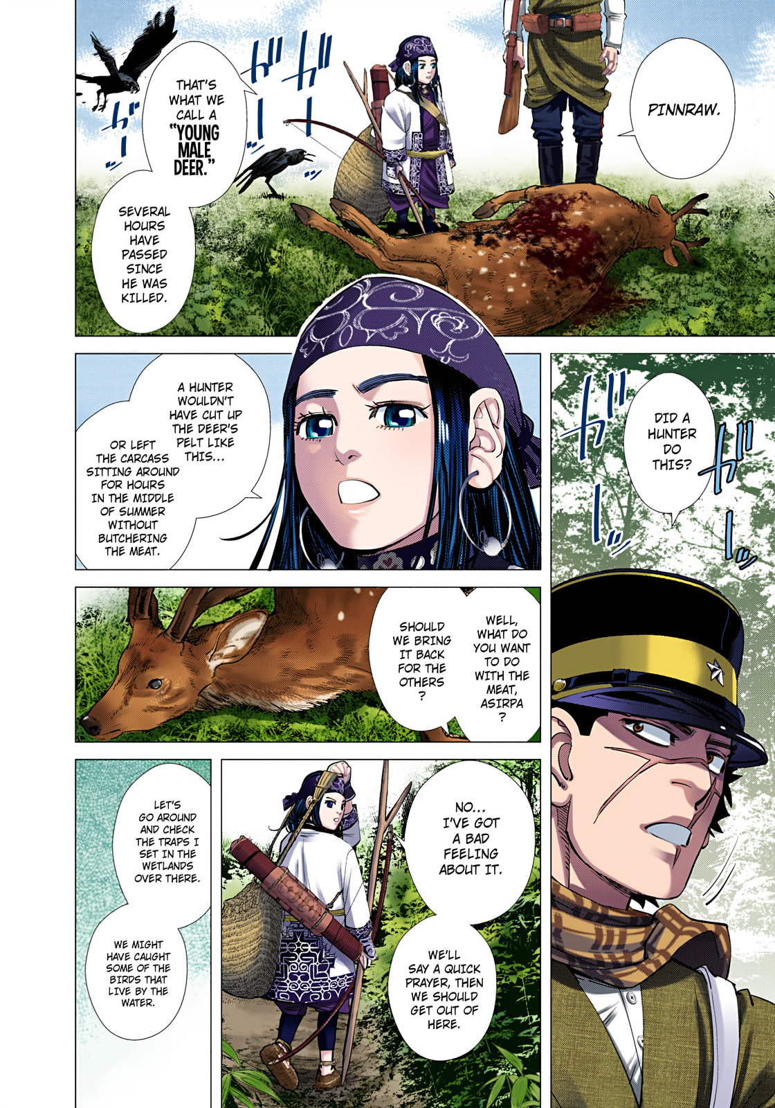 Read Golden Kamuy (Colored) chapter 108 image 1 on Lezhin