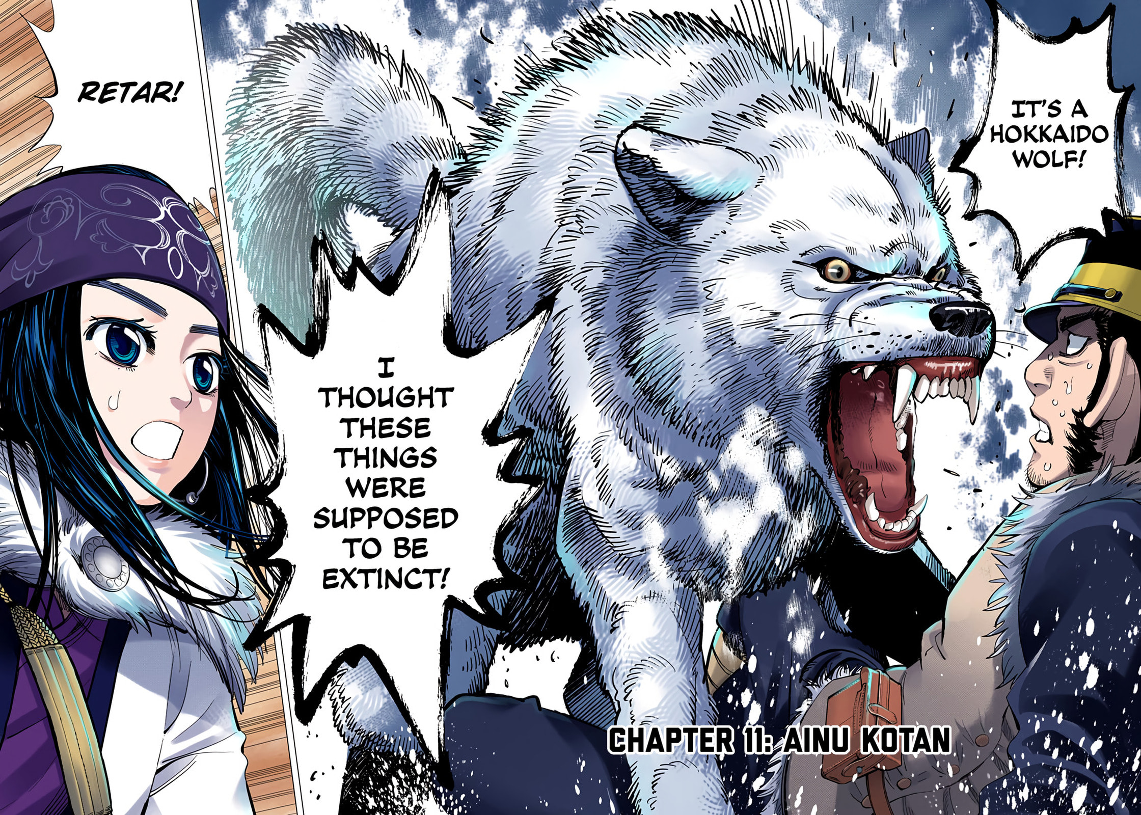 Read Golden Kamuy (Colored) chapter 11 image 1 on Lezhin