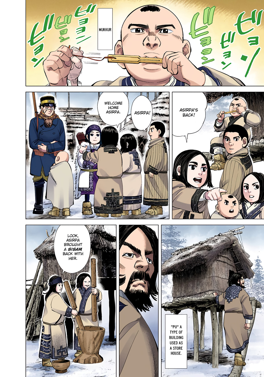 Read Golden Kamuy (Colored) chapter 11 image 10 on Lezhin