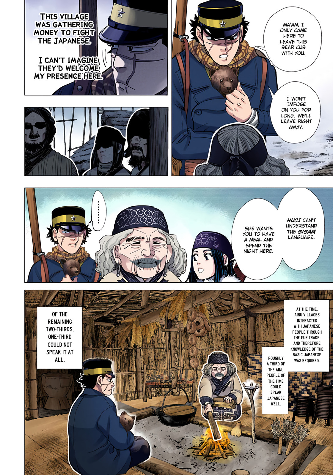 Read Golden Kamuy (Colored) chapter 11 image 12 on Lezhin