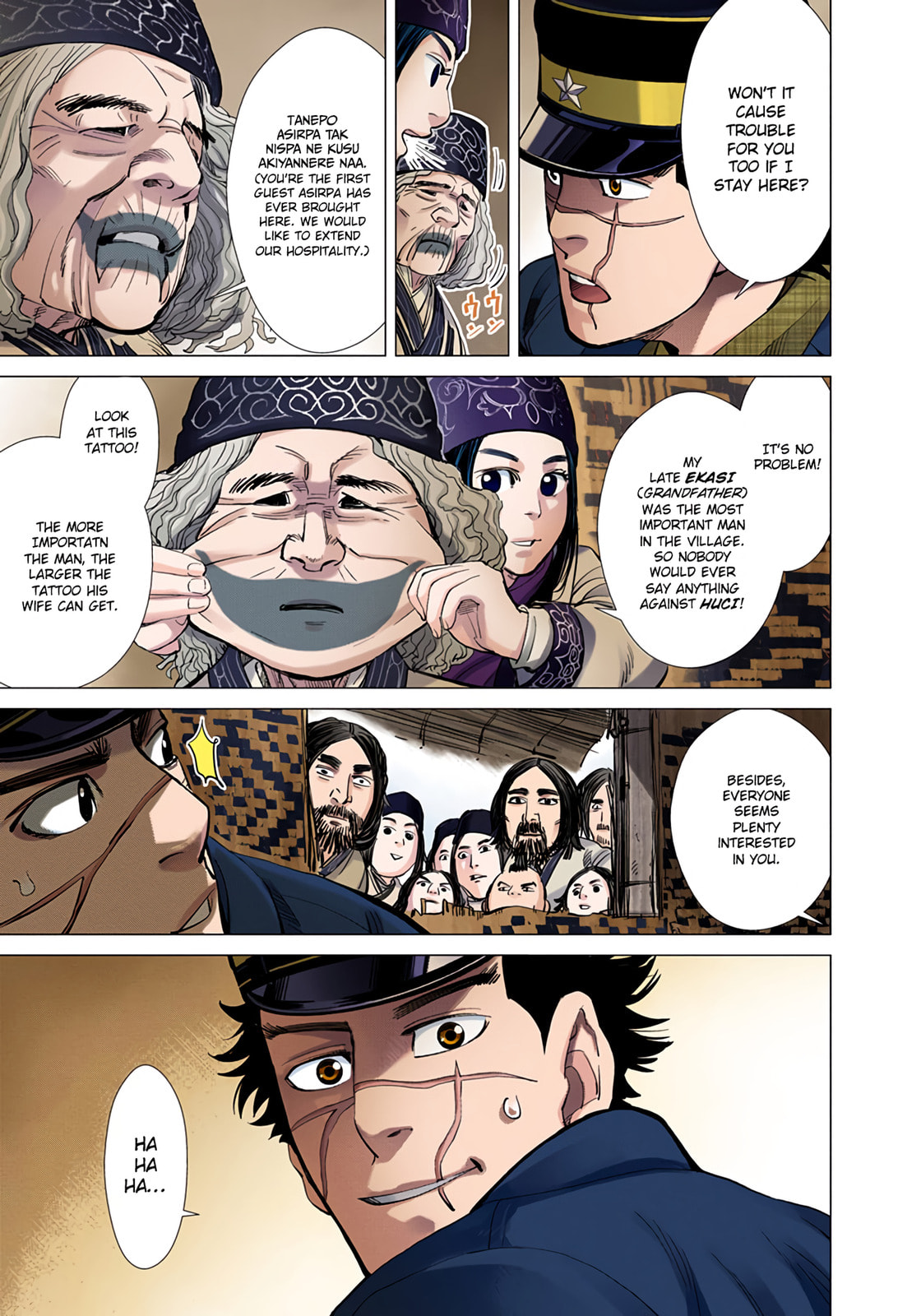Read Golden Kamuy (Colored) chapter 11 image 13 on Lezhin