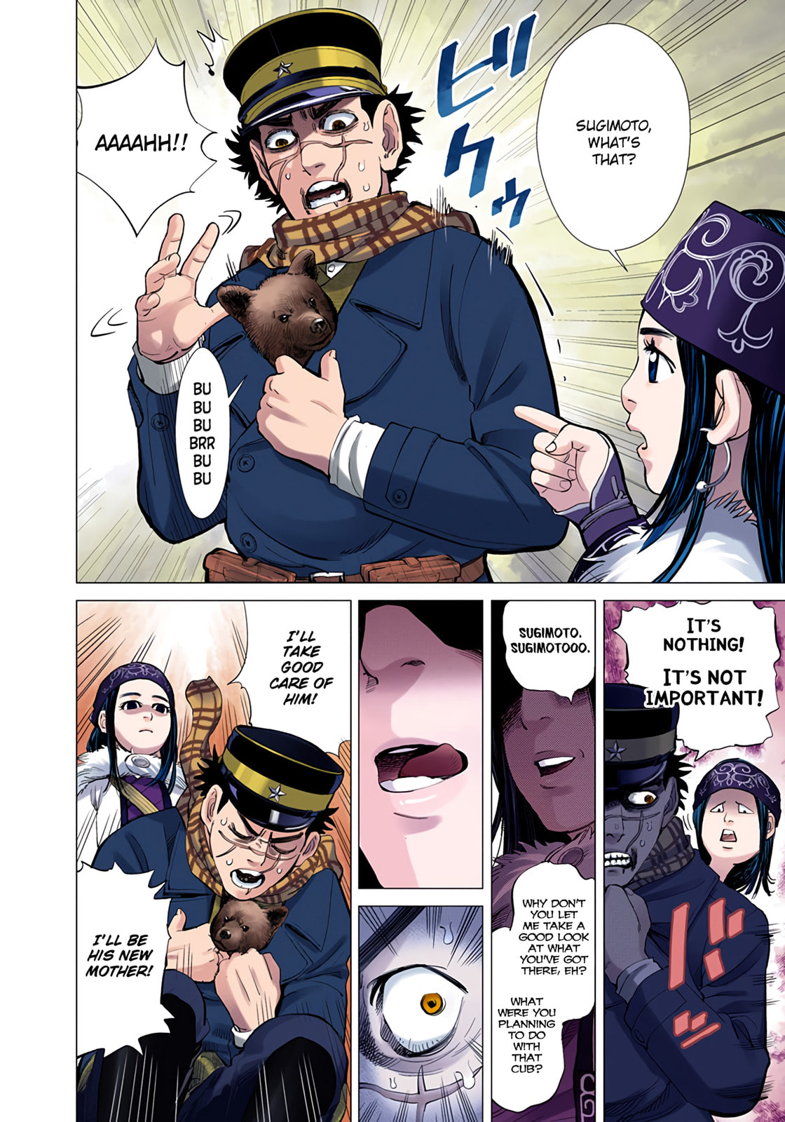 Read Golden Kamuy (Colored) chapter 11 image 7 on Lezhin
