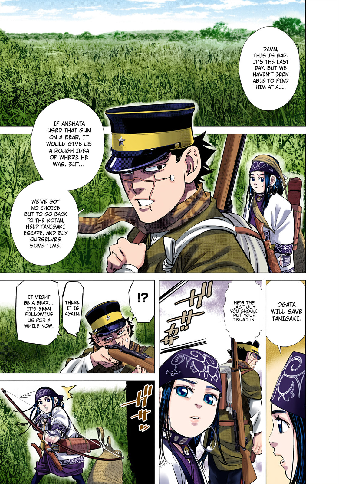 Read Golden Kamuy (Colored) chapter 111 image 16 on Lezhin