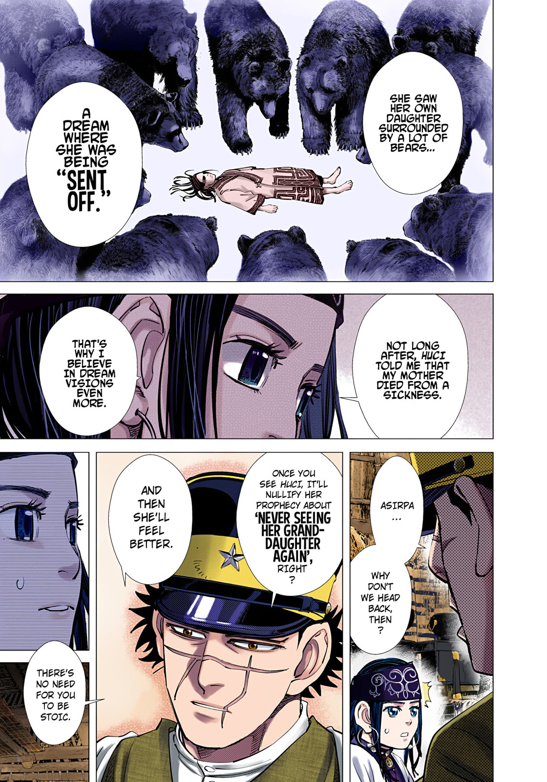 Read Golden Kamuy (Colored) chapter 113 image 18 on Lezhin