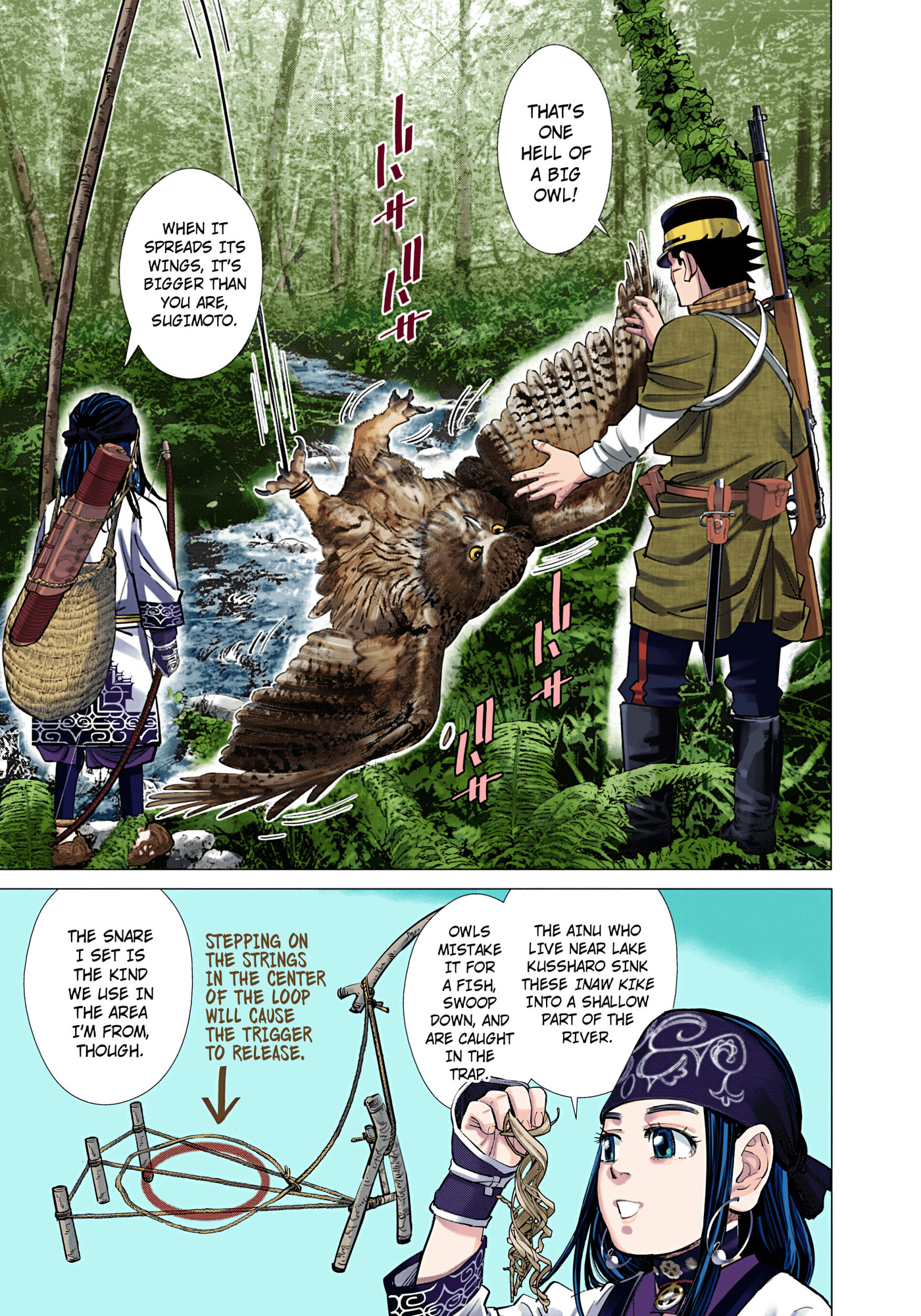 Read Golden Kamuy (Colored) chapter 119 image 12 on Lezhin