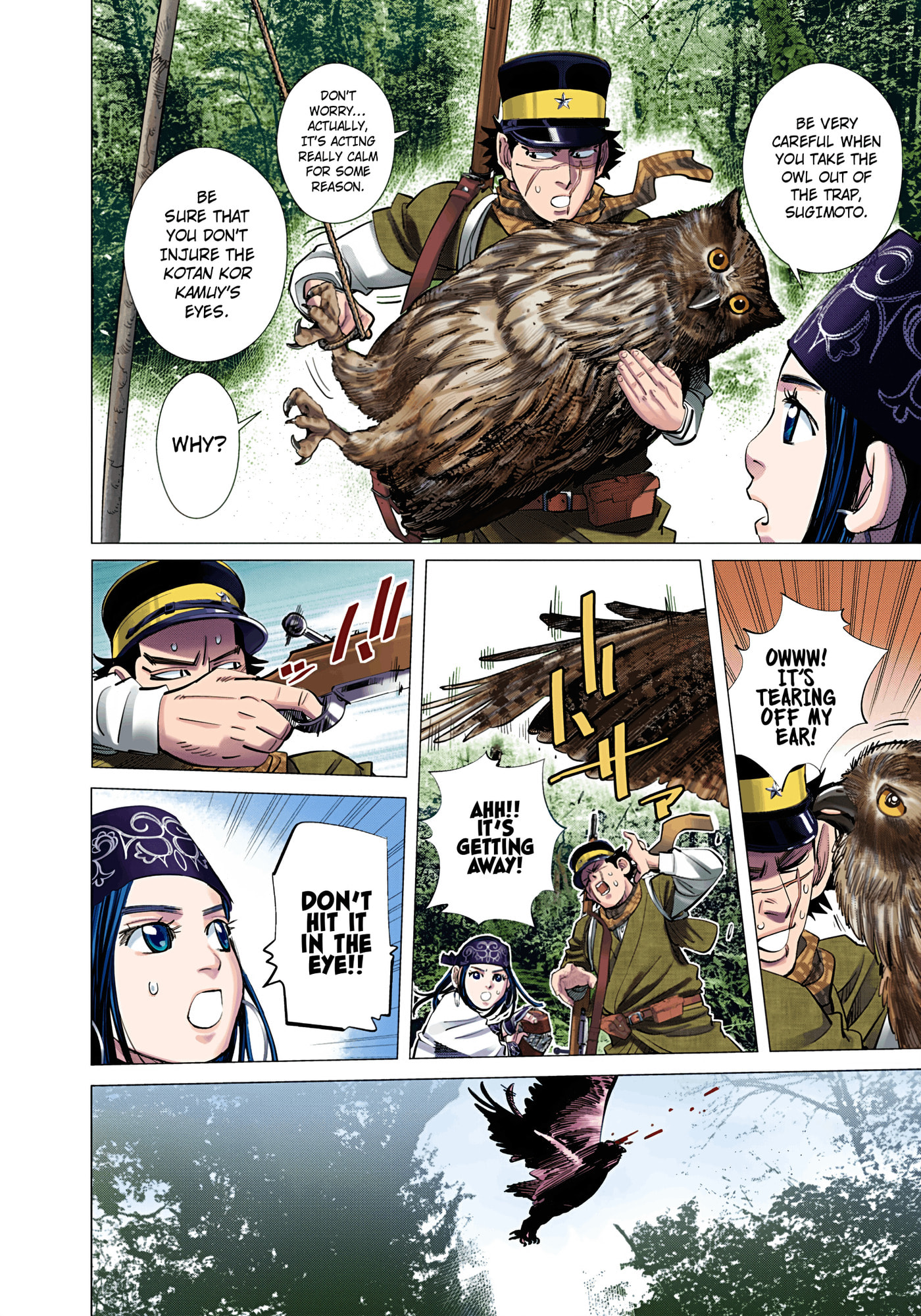 Read Golden Kamuy (Colored) chapter 119 image 13 on Lezhin