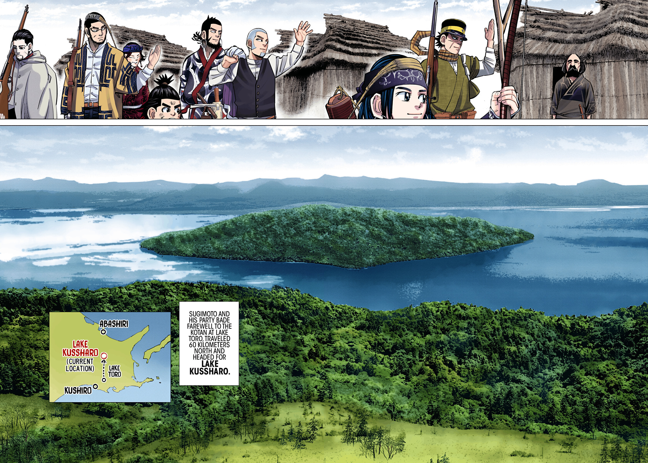 Read Golden Kamuy (Colored) chapter 119 image 9 on Lezhin