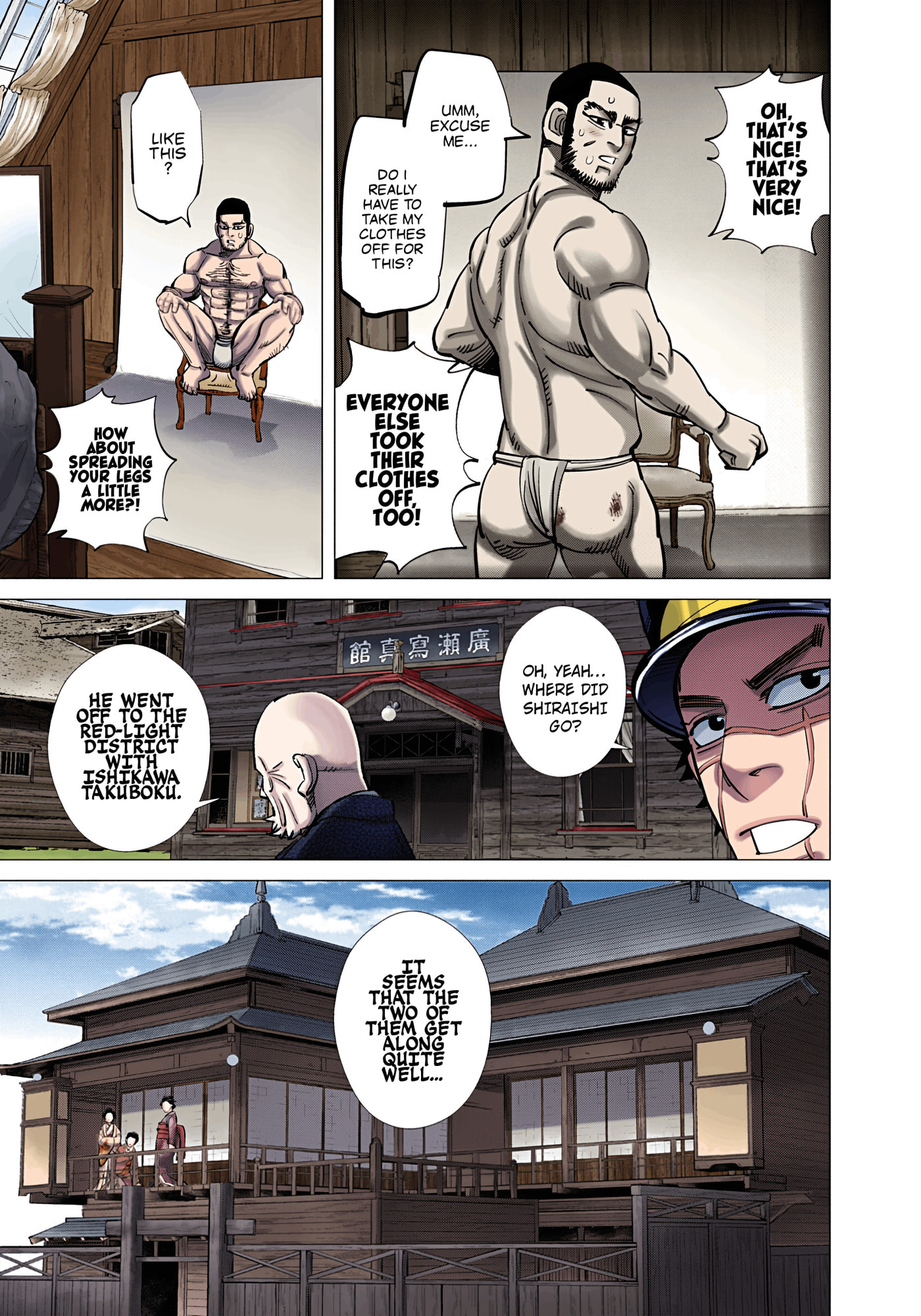 Read Golden Kamuy (Colored) chapter 124 image 11 on Lezhin