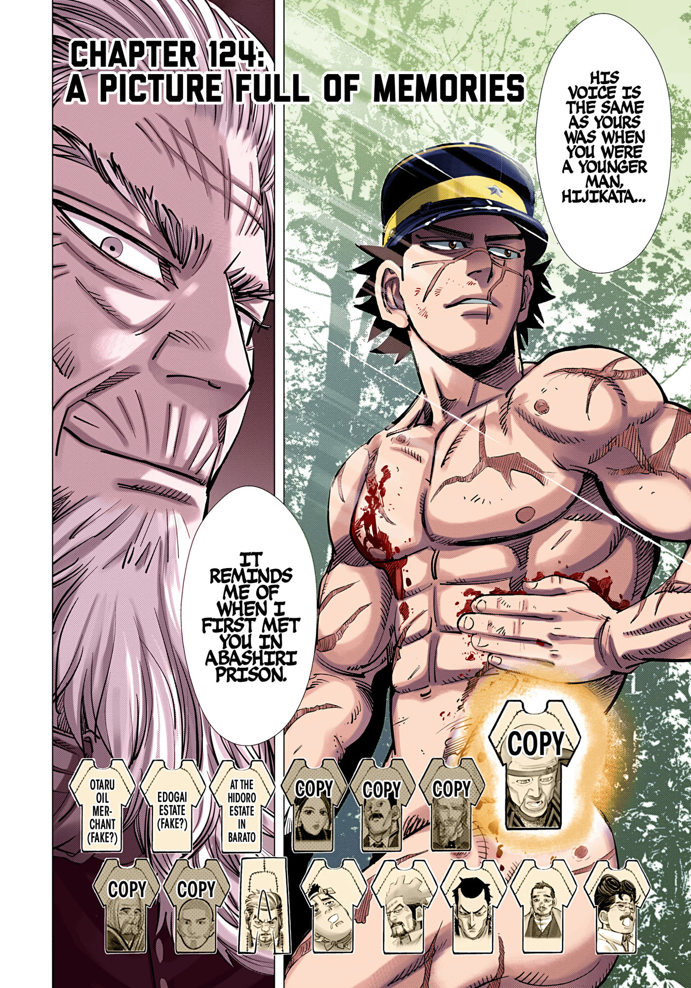 Read Golden Kamuy (Colored) chapter 124 image 3 on Lezhin