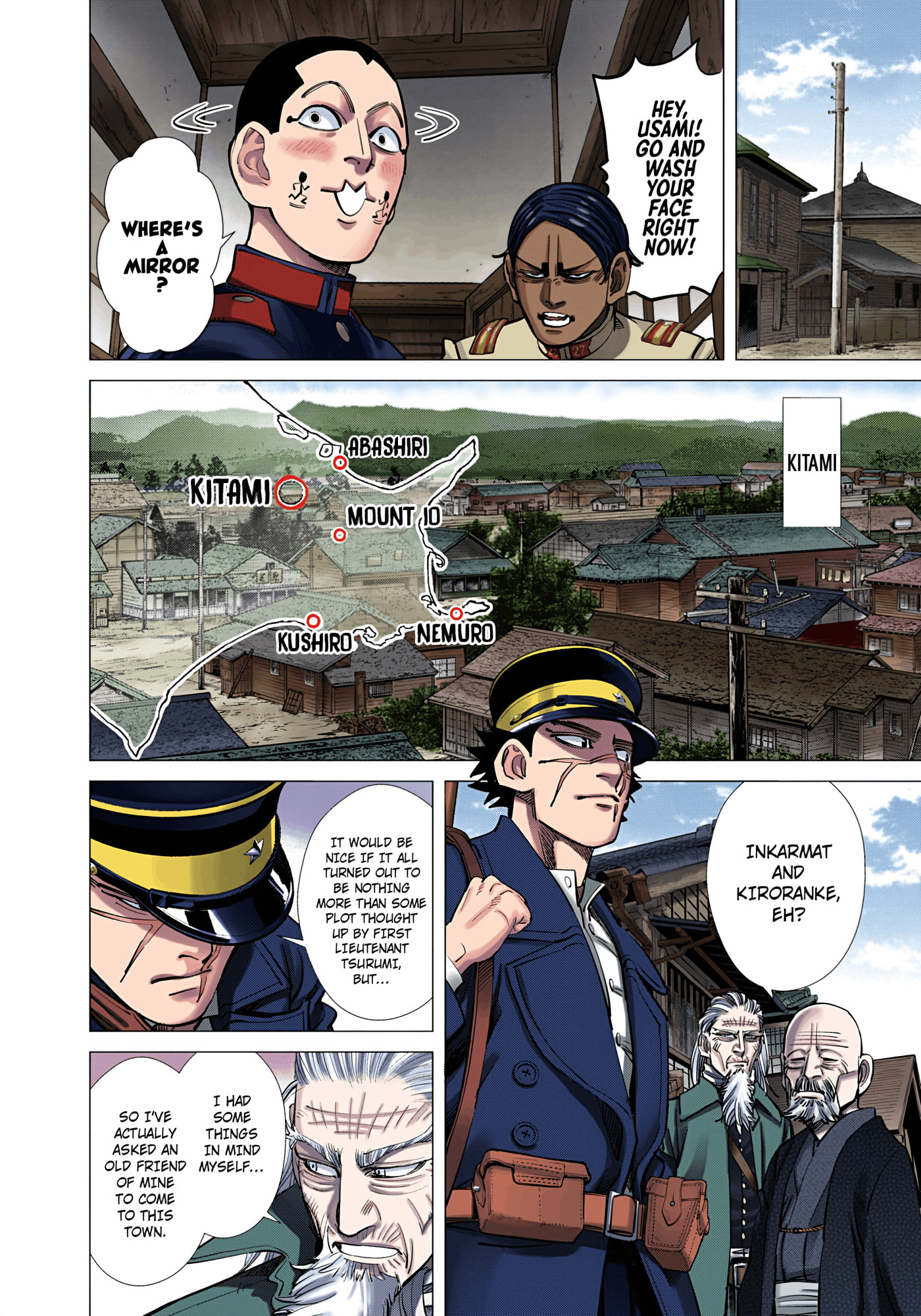 Read Golden Kamuy (Colored) chapter 124 image 8 on Lezhin