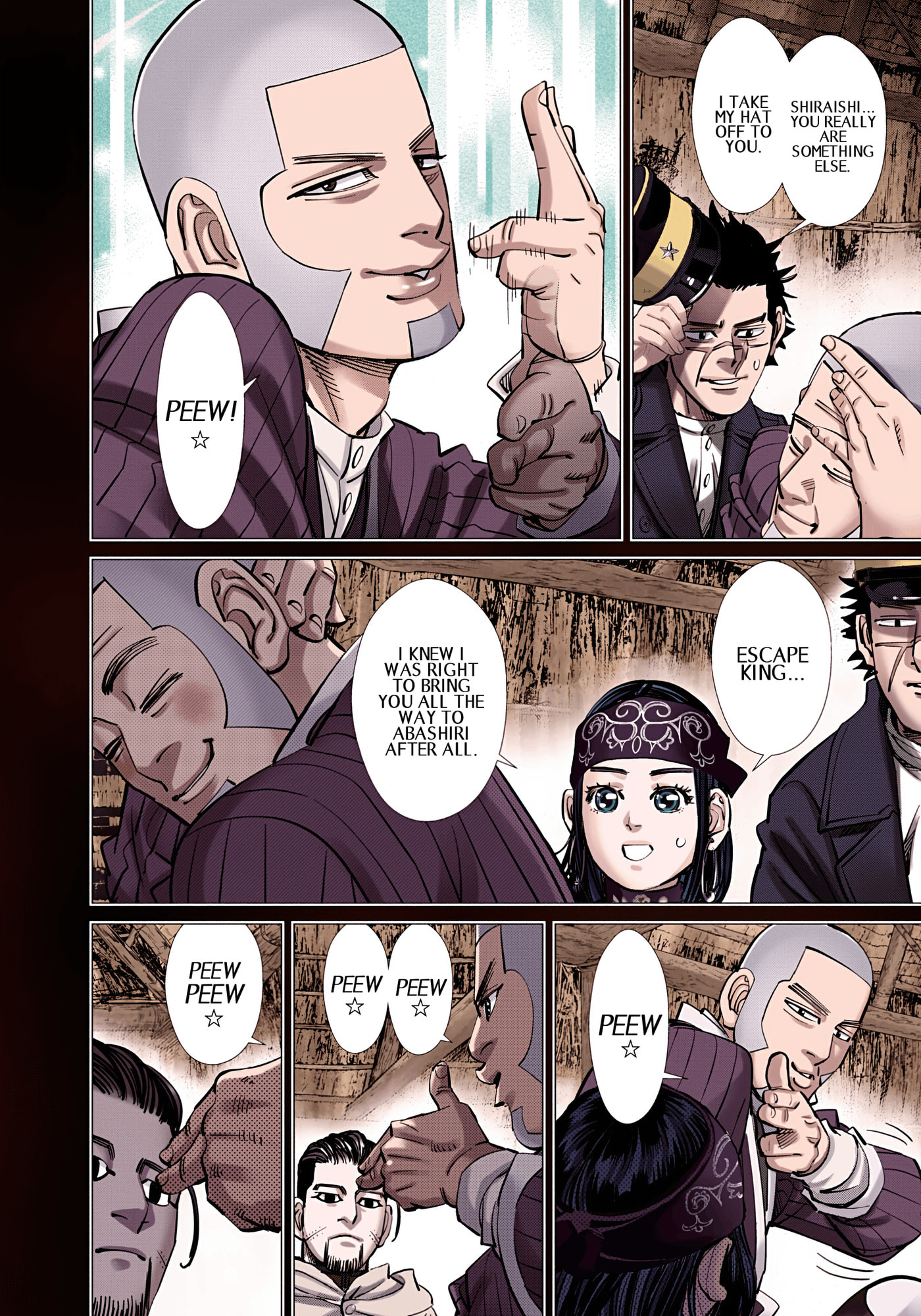 Read Golden Kamuy (Colored) chapter 126 image 10 on Lezhin