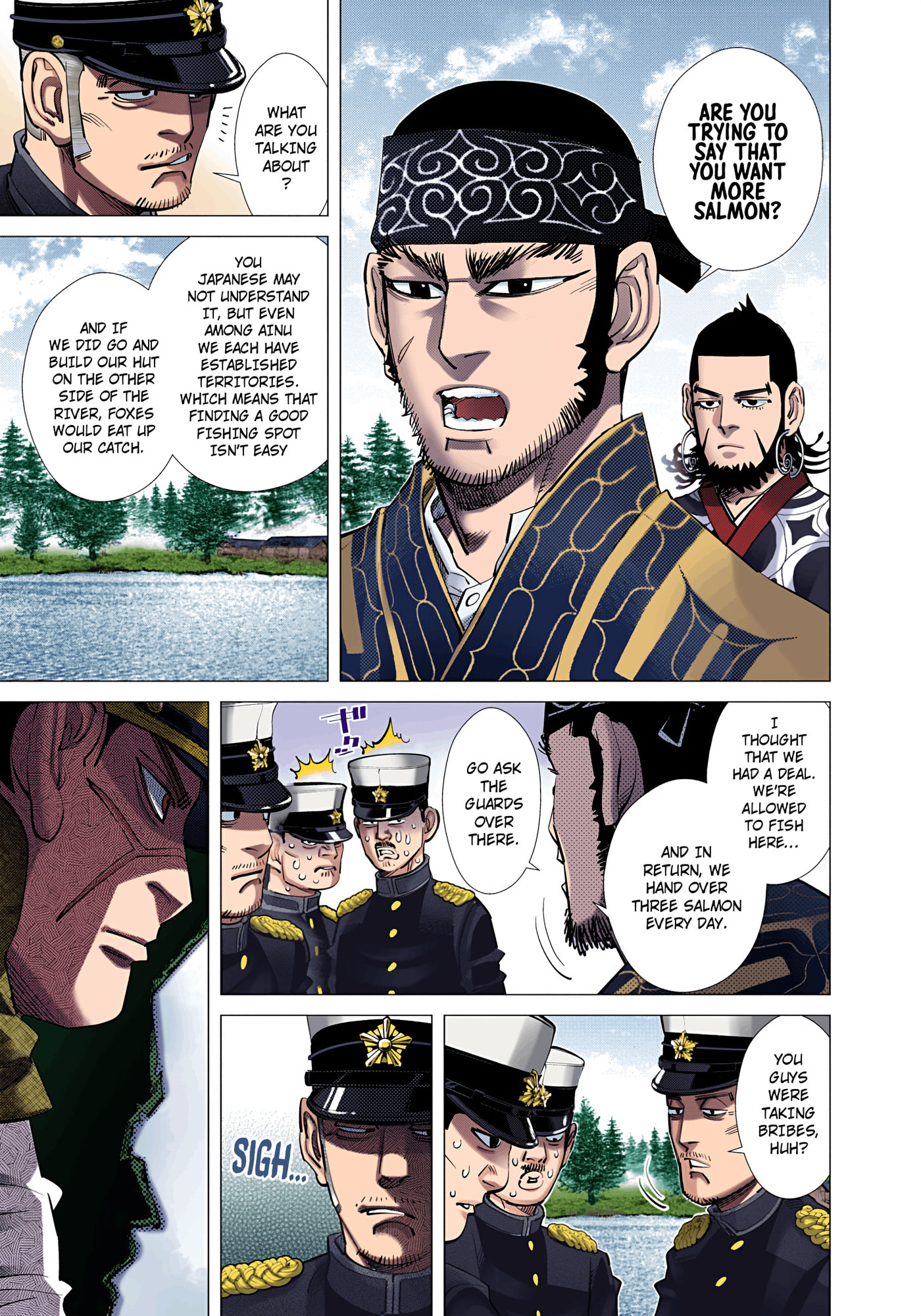 Read Golden Kamuy (Colored) chapter 126 image 13 on Lezhin
