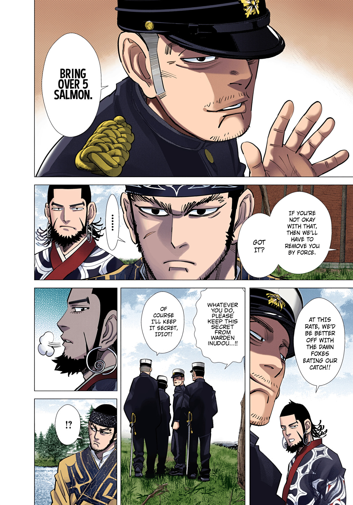Read Golden Kamuy (Colored) chapter 126 image 14 on Lezhin