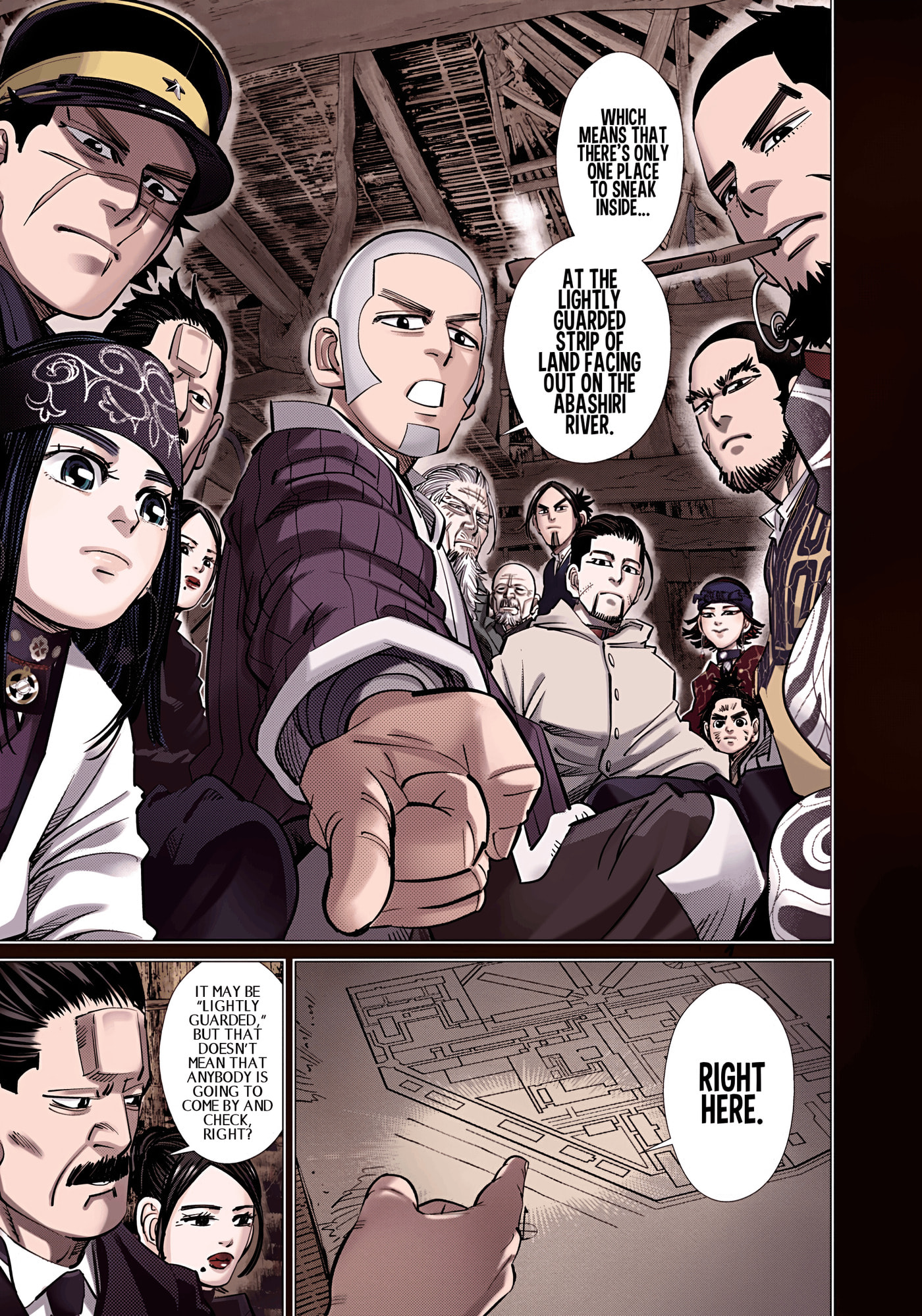Read Golden Kamuy (Colored) chapter 126 image 6 on Lezhin