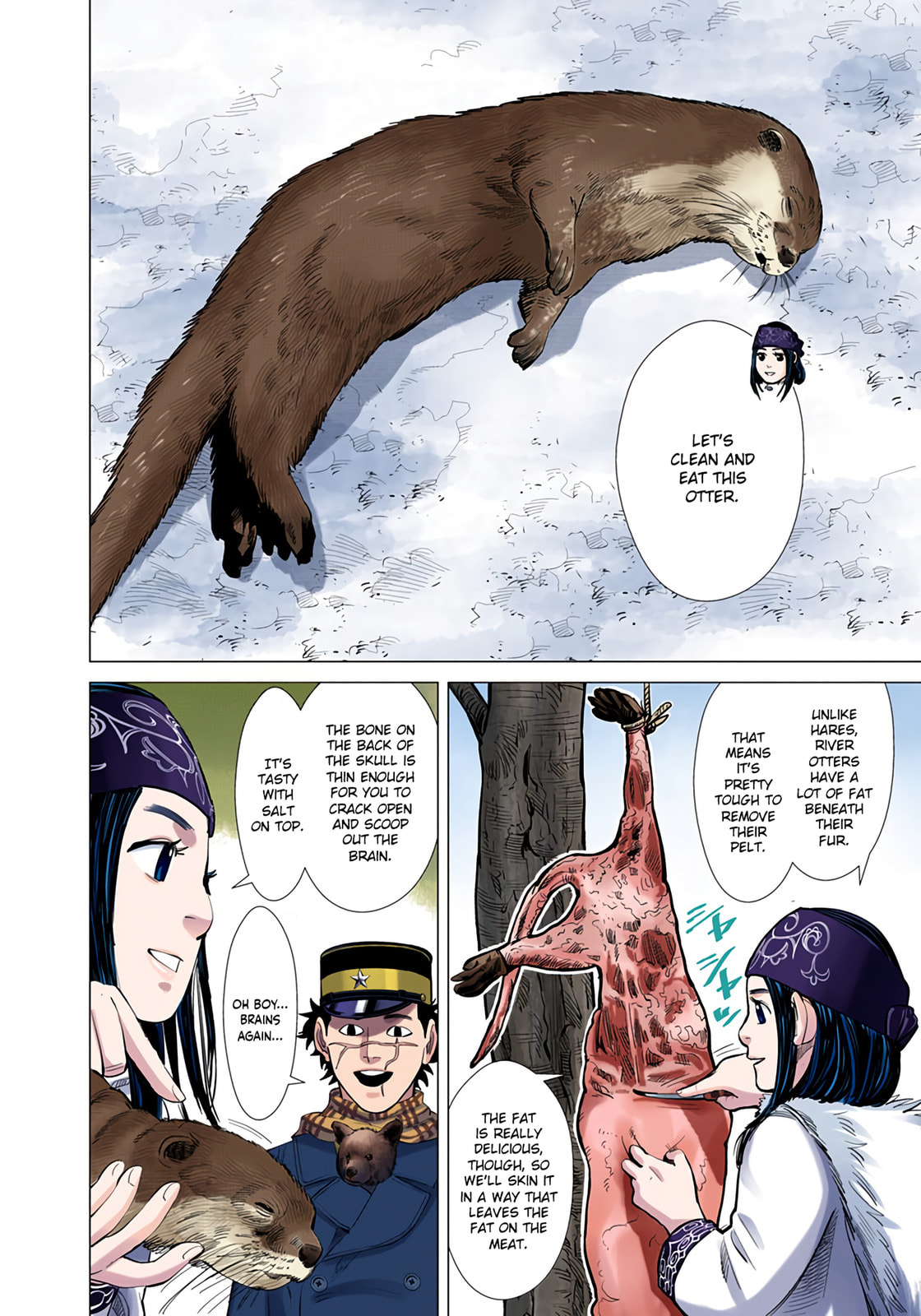 Read Golden Kamuy (Colored) chapter 14 image 1 on Lezhin