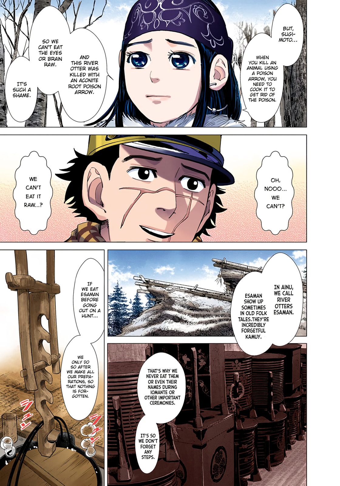Read Golden Kamuy (Colored) chapter 14 image 2 on Lezhin