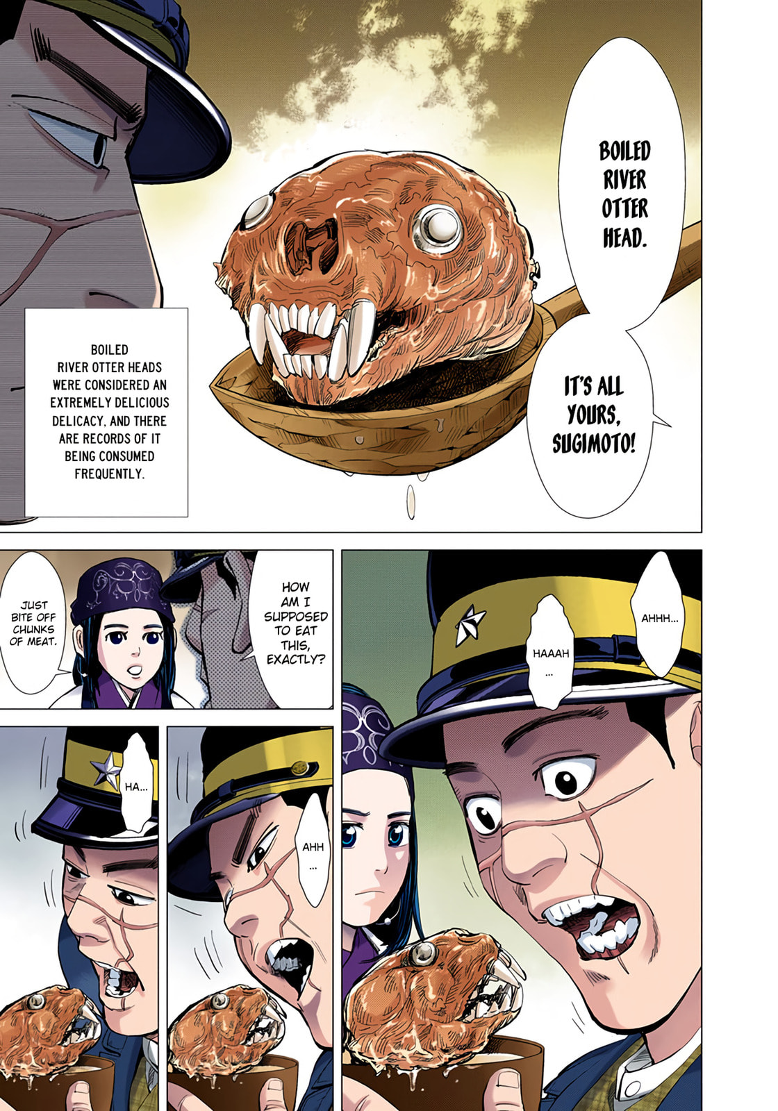 Read Golden Kamuy (Colored) chapter 14 image 4 on Lezhin