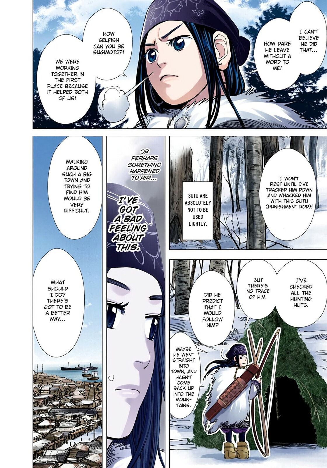 Read Golden Kamuy (Colored) chapter 15 image 1 on Lezhin