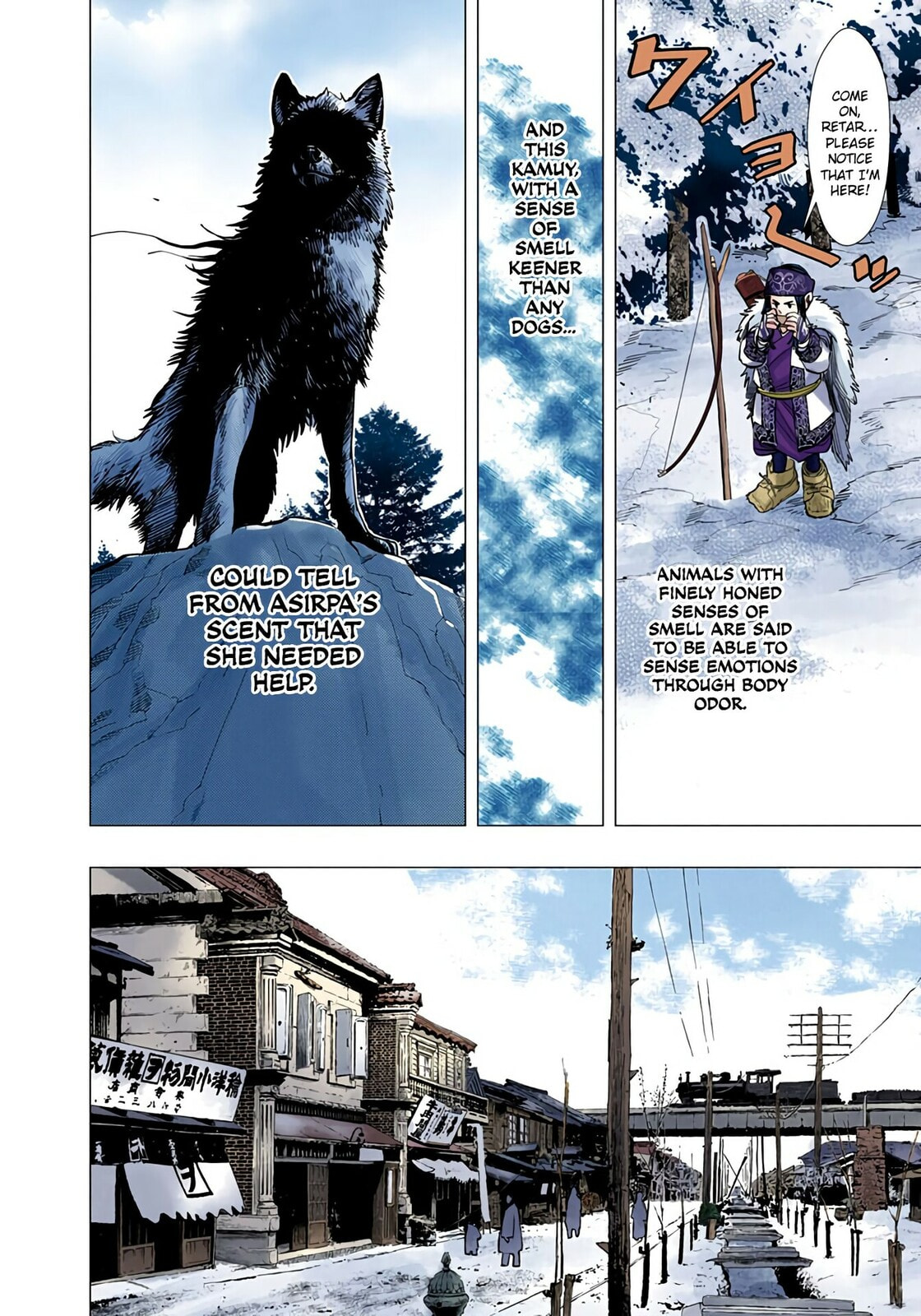 Read Golden Kamuy (Colored) chapter 15 image 3 on Lezhin