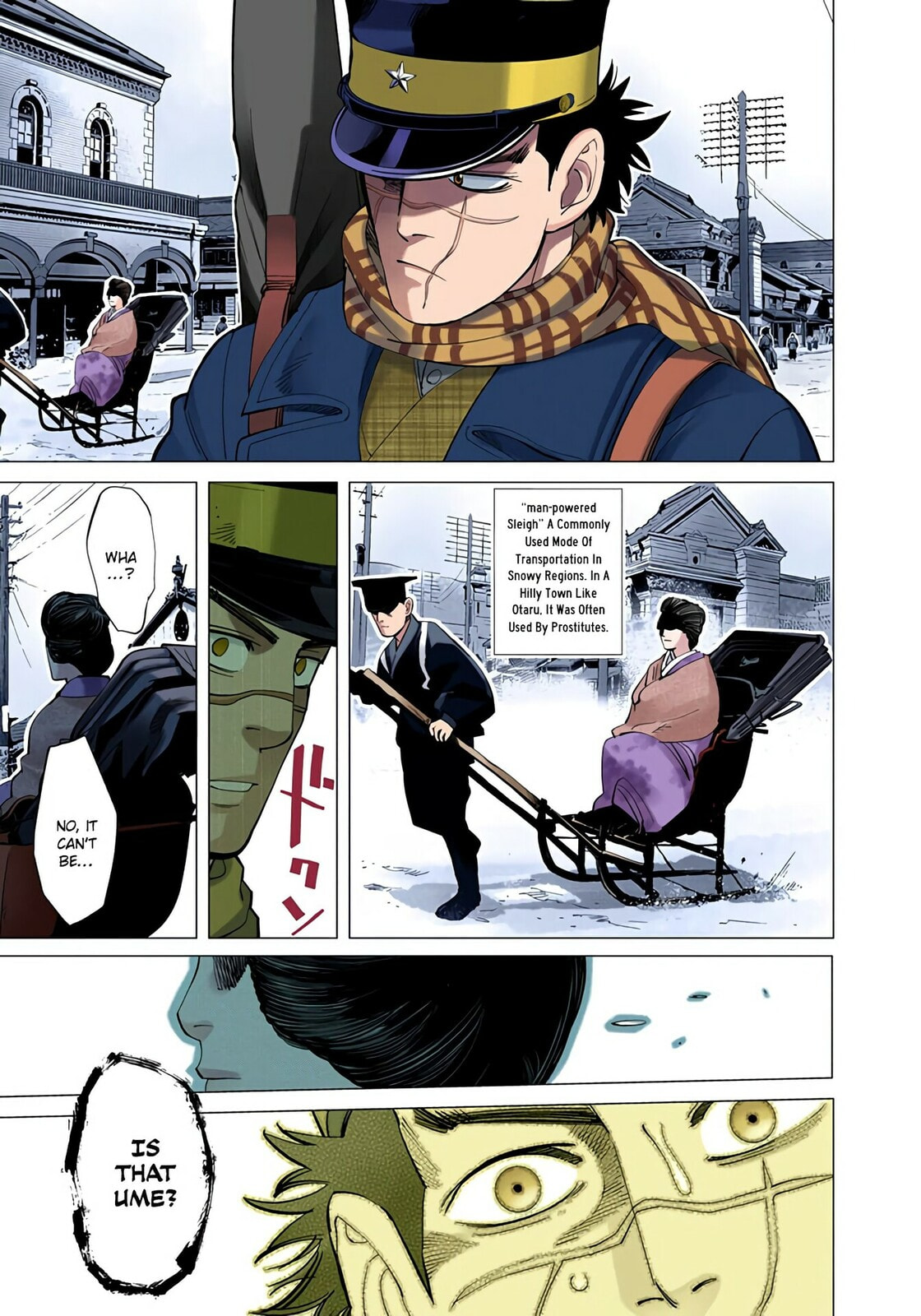 Read Golden Kamuy (Colored) chapter 15 image 4 on Lezhin