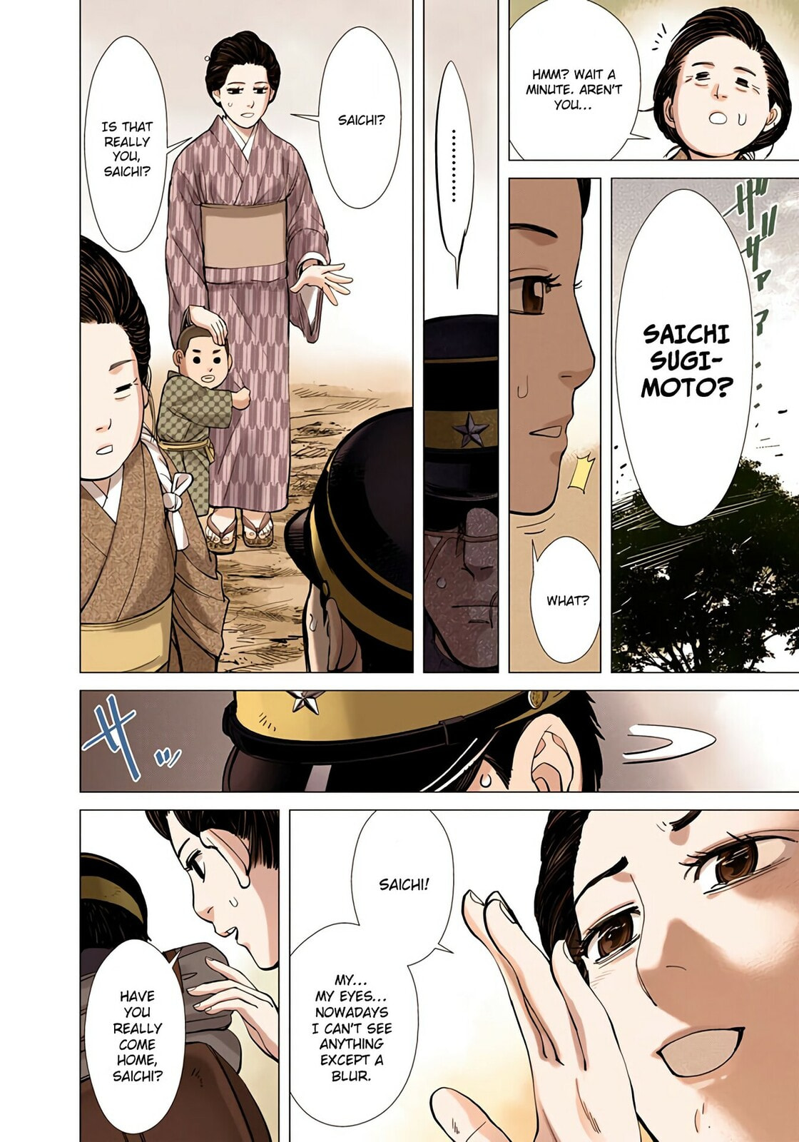 Read Golden Kamuy (Colored) chapter 15 image 7 on Lezhin