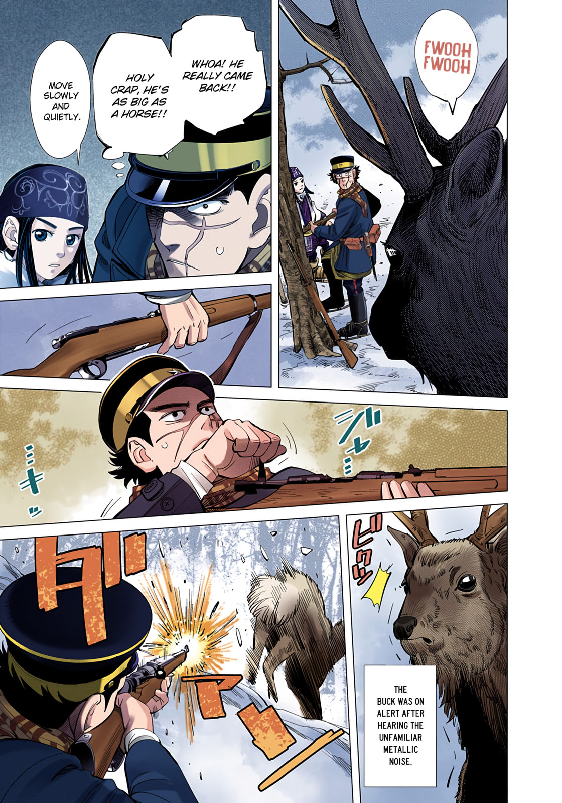 Read Golden Kamuy (Colored) chapter 22 image 10 on Lezhin