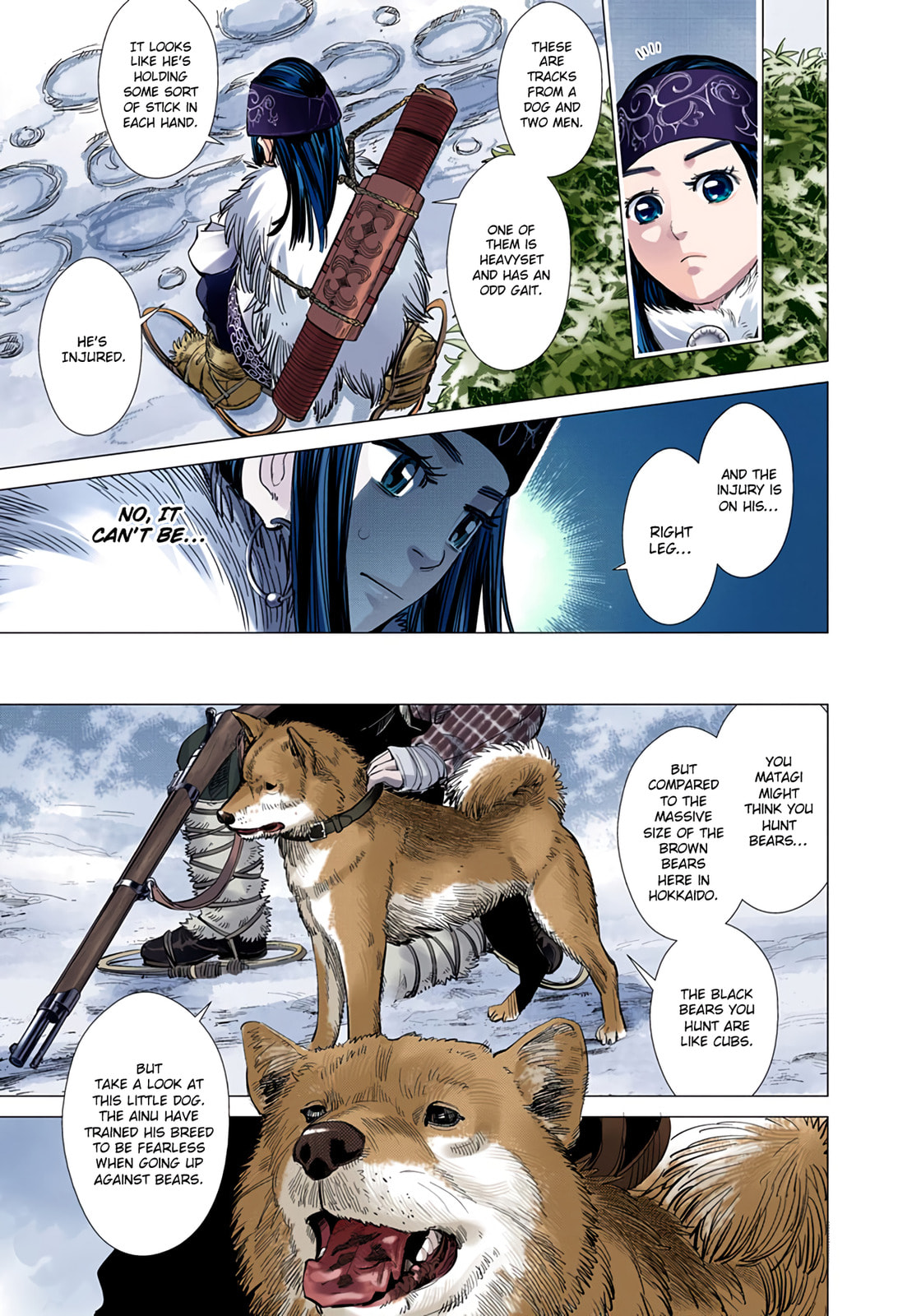 Read Golden Kamuy (Colored) chapter 22 image 12 on Lezhin
