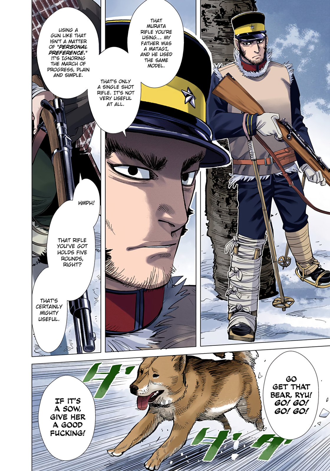 Read Golden Kamuy (Colored) chapter 22 image 13 on Lezhin