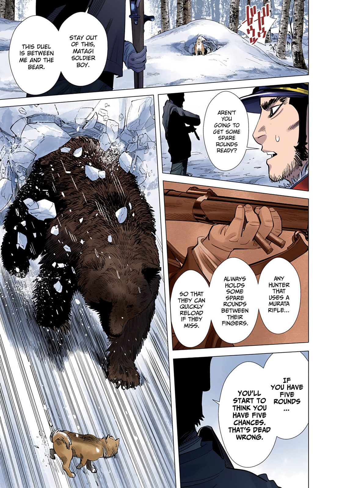 Read Golden Kamuy (Colored) chapter 22 image 14 on Lezhin