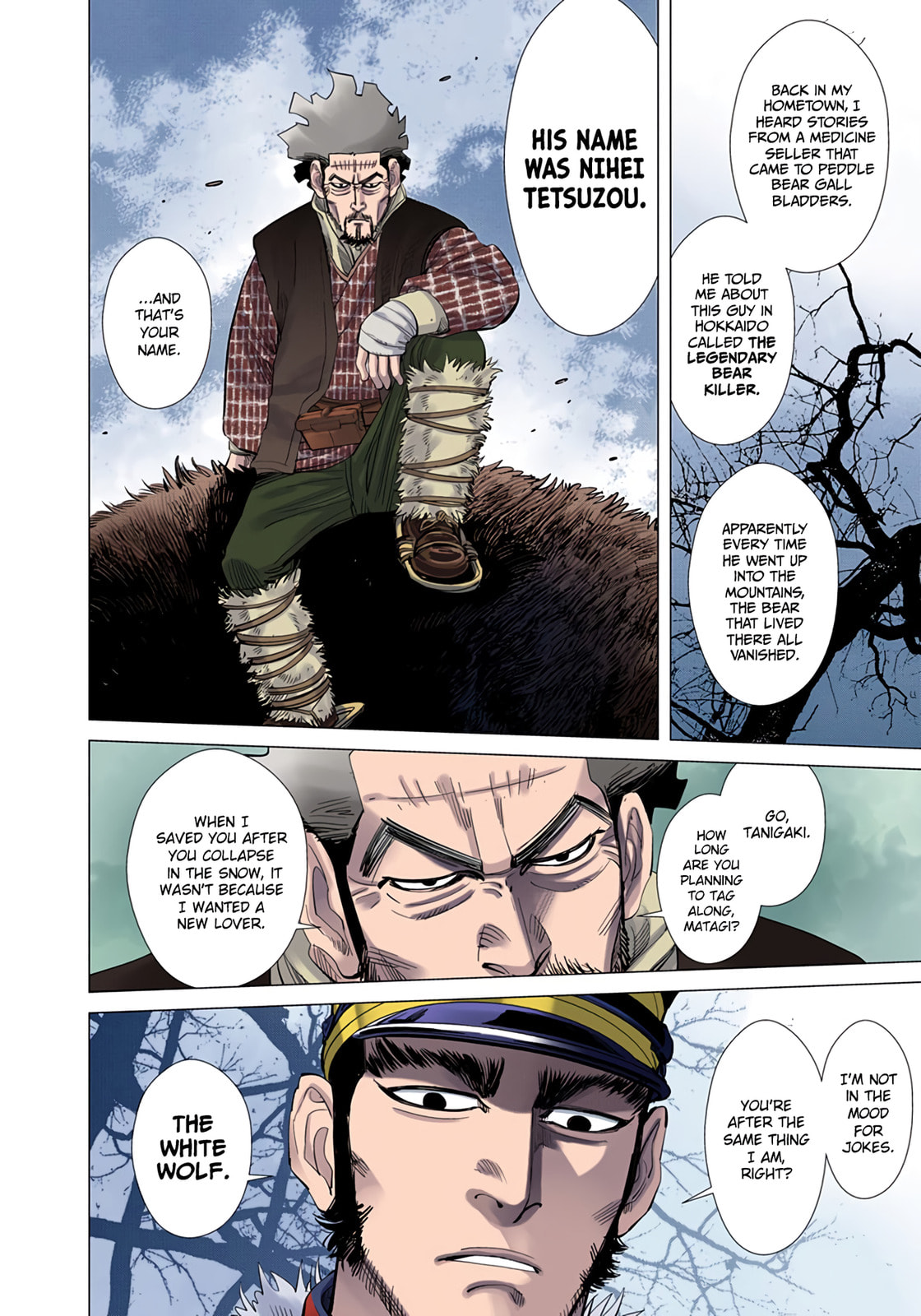Read Golden Kamuy (Colored) chapter 22 image 17 on Lezhin