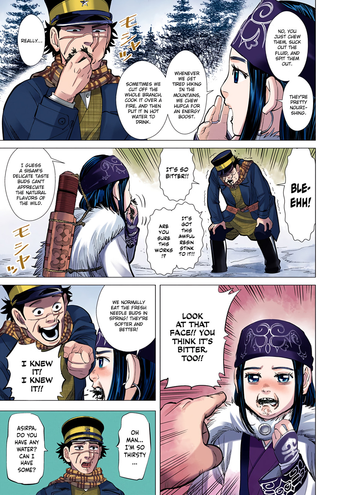 Read Golden Kamuy (Colored) chapter 22 image 2 on Lezhin