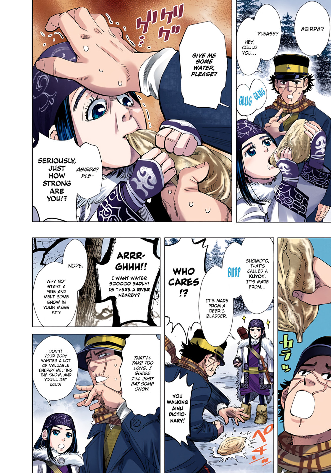 Read Golden Kamuy (Colored) chapter 22 image 3 on Lezhin