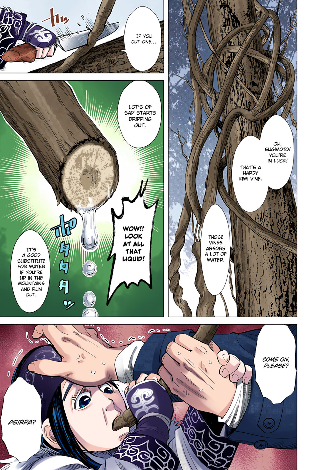 Read Golden Kamuy (Colored) chapter 22 image 4 on Lezhin