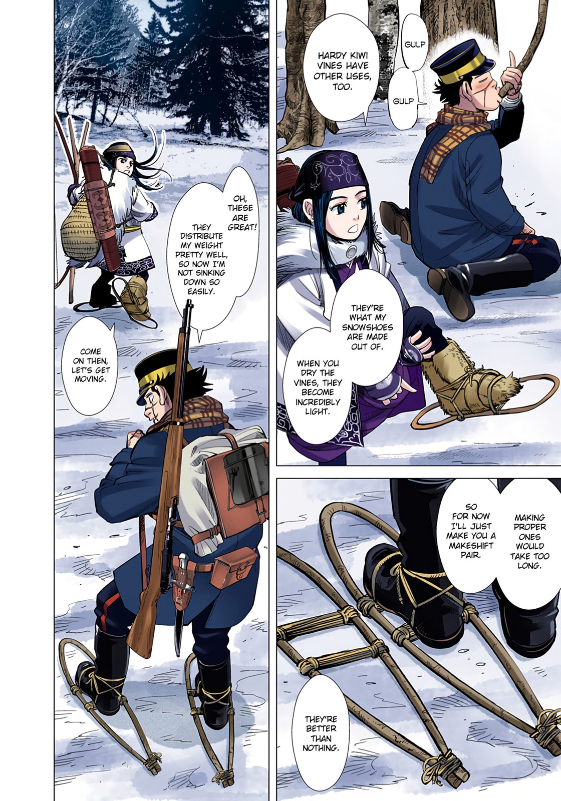 Read Golden Kamuy (Colored) chapter 22 image 5 on Lezhin